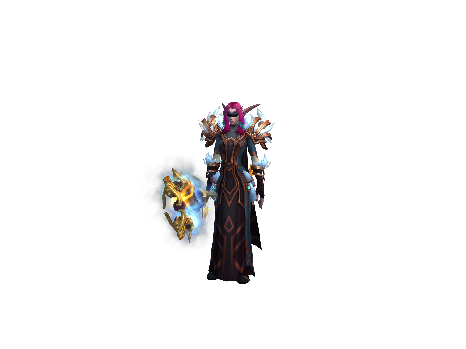 Kaamodora 3D character render