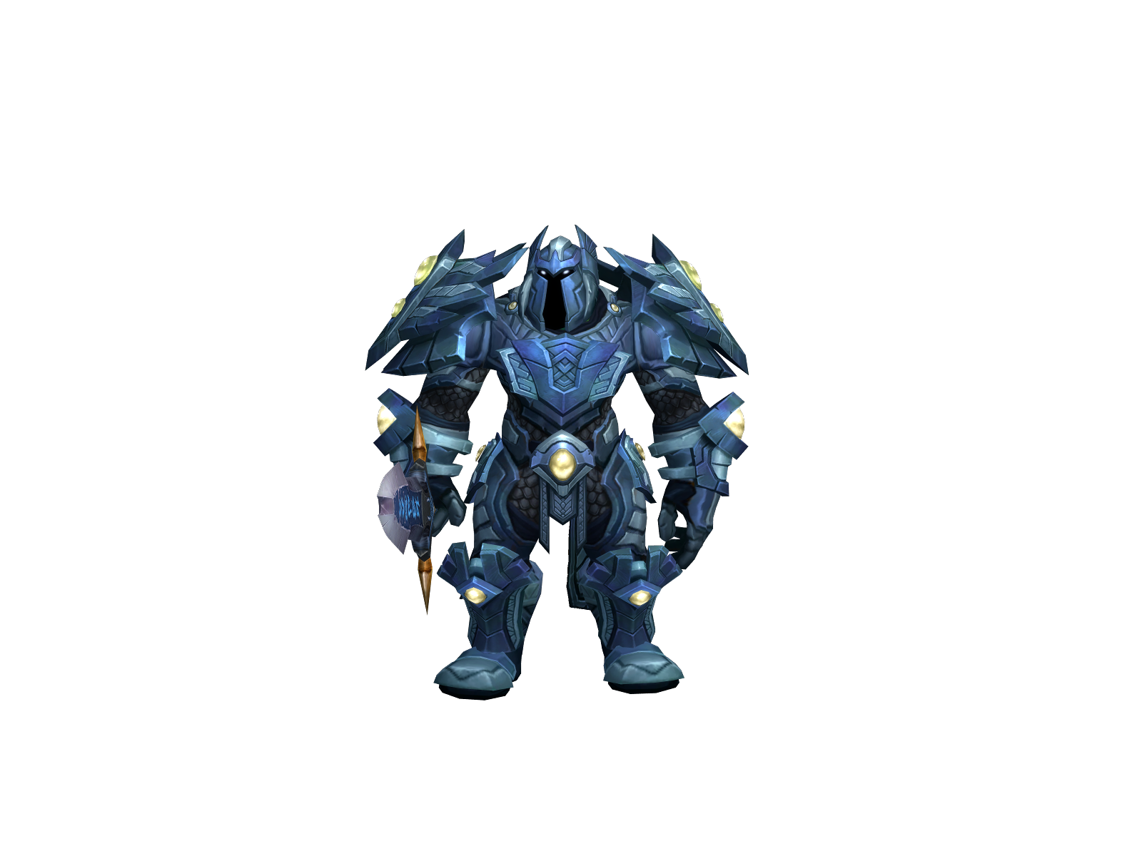 Kaddajk 3D character render