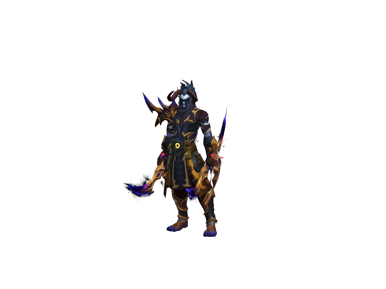 Barbattøøs 3D character render