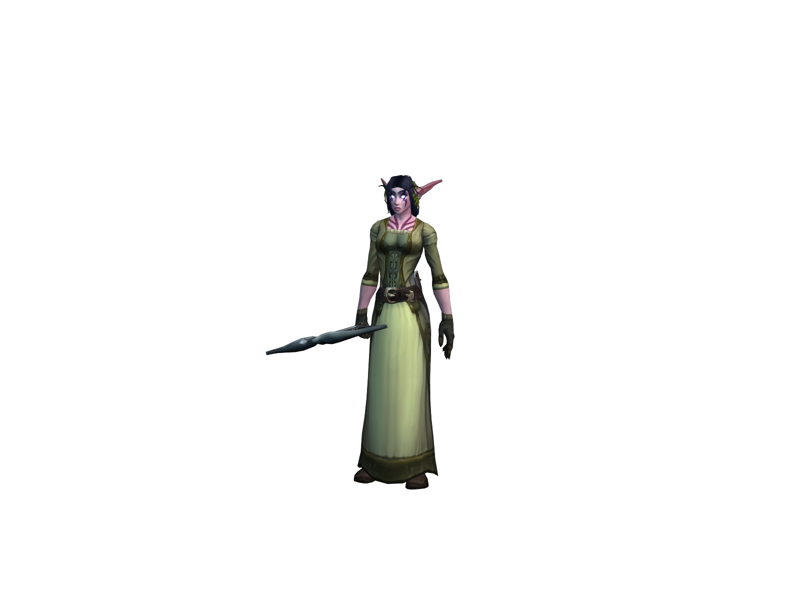 Nýmm 3D character render