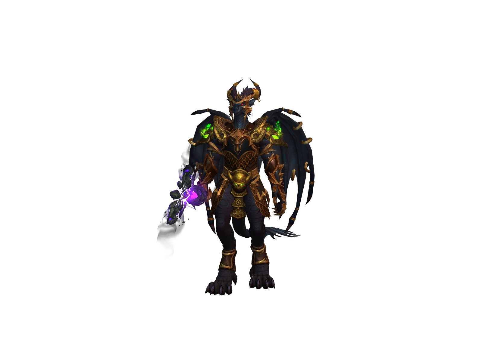 Marfing 3D character render