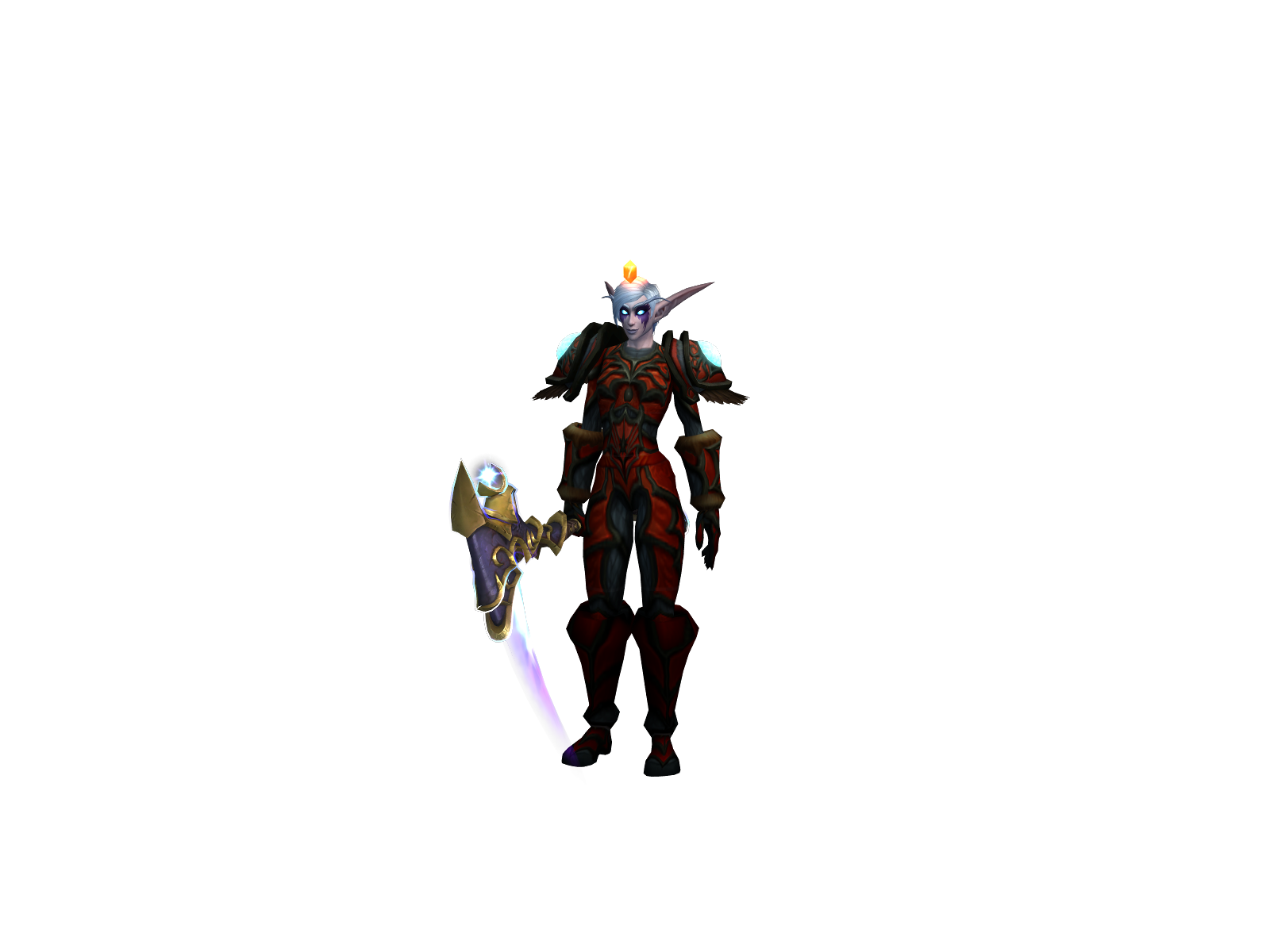 Sylnnër 3D character render