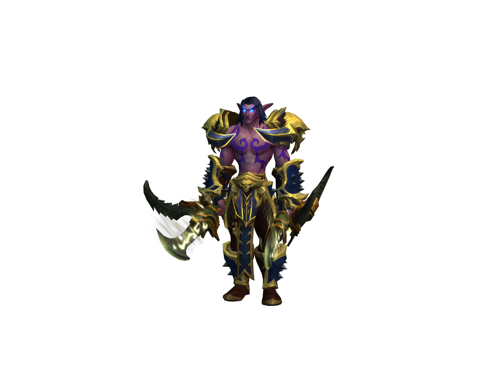 Teufél 3D character render