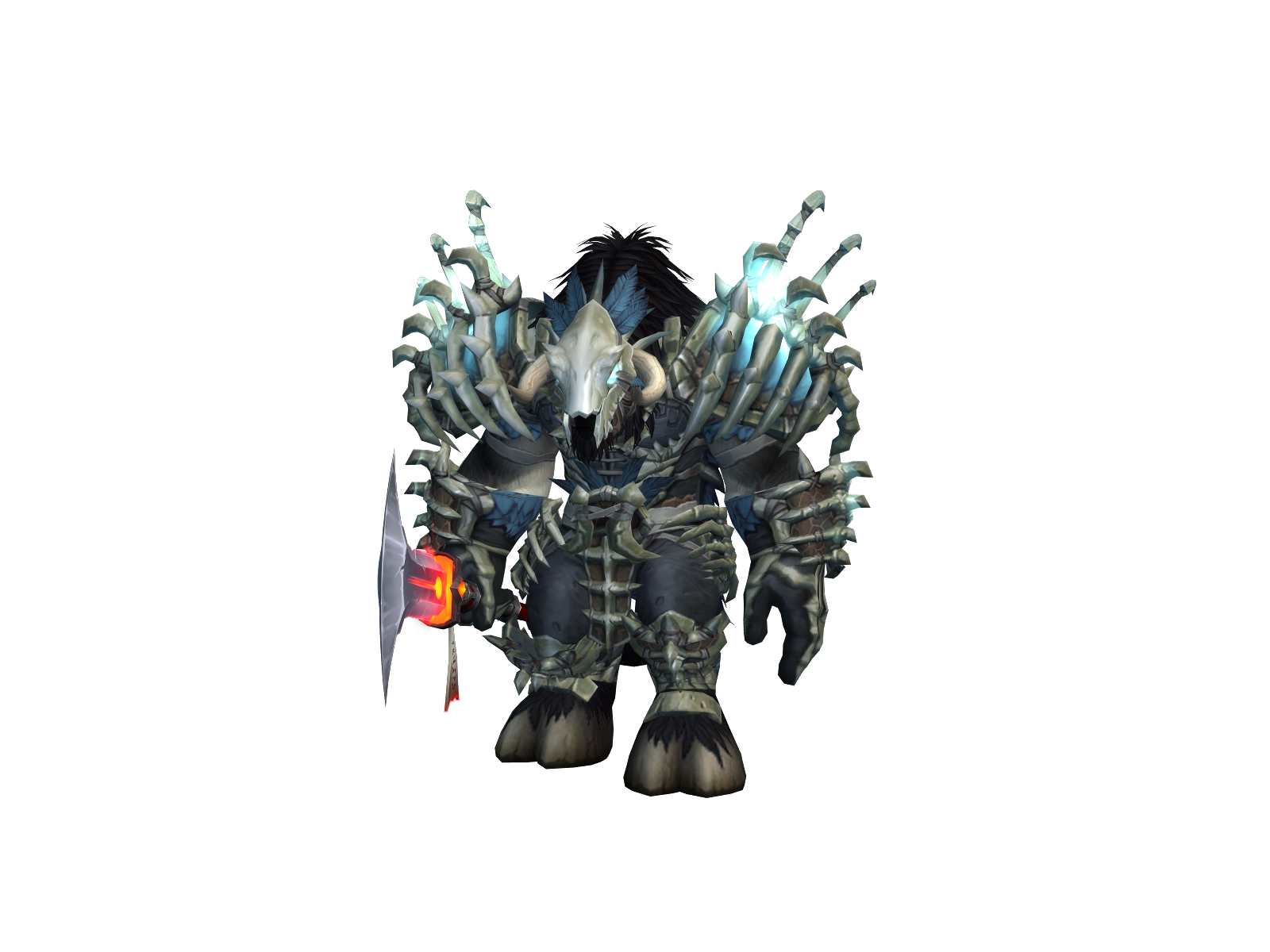 Kacíldes 3D character render