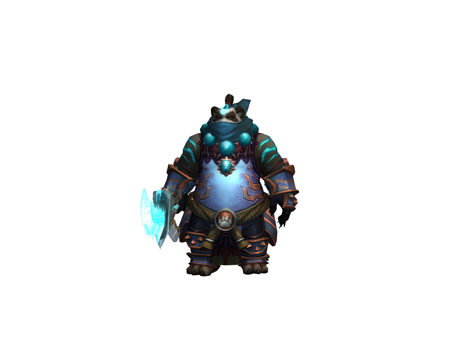 Ballu 3D character render