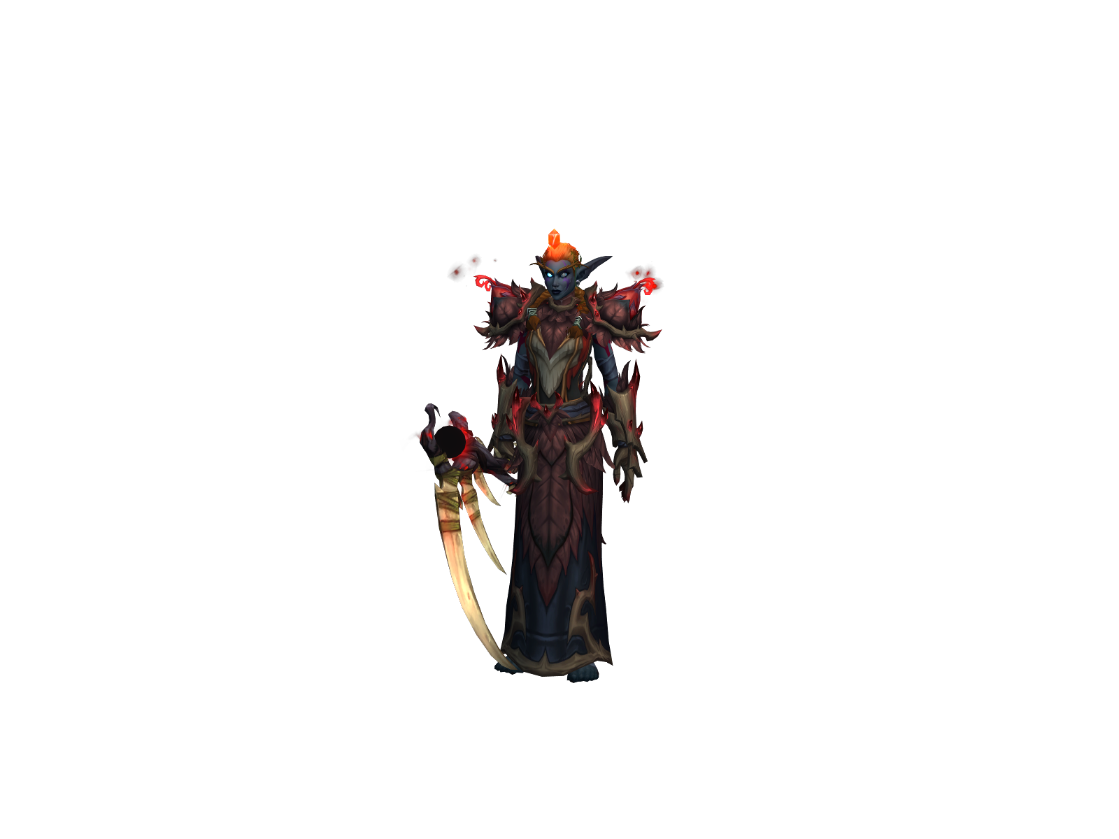 Qktree 3D character render