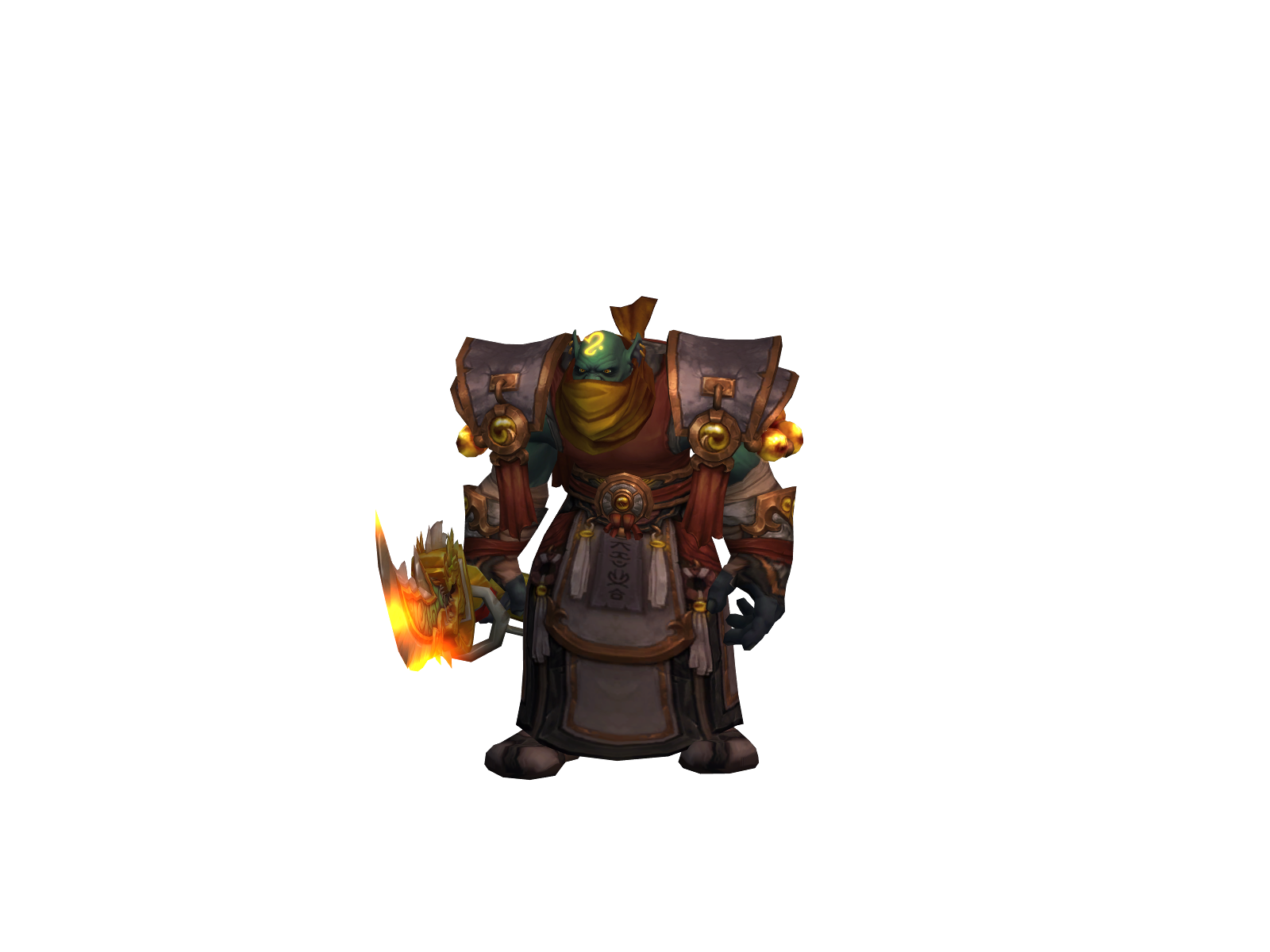 Urashi 3D character render