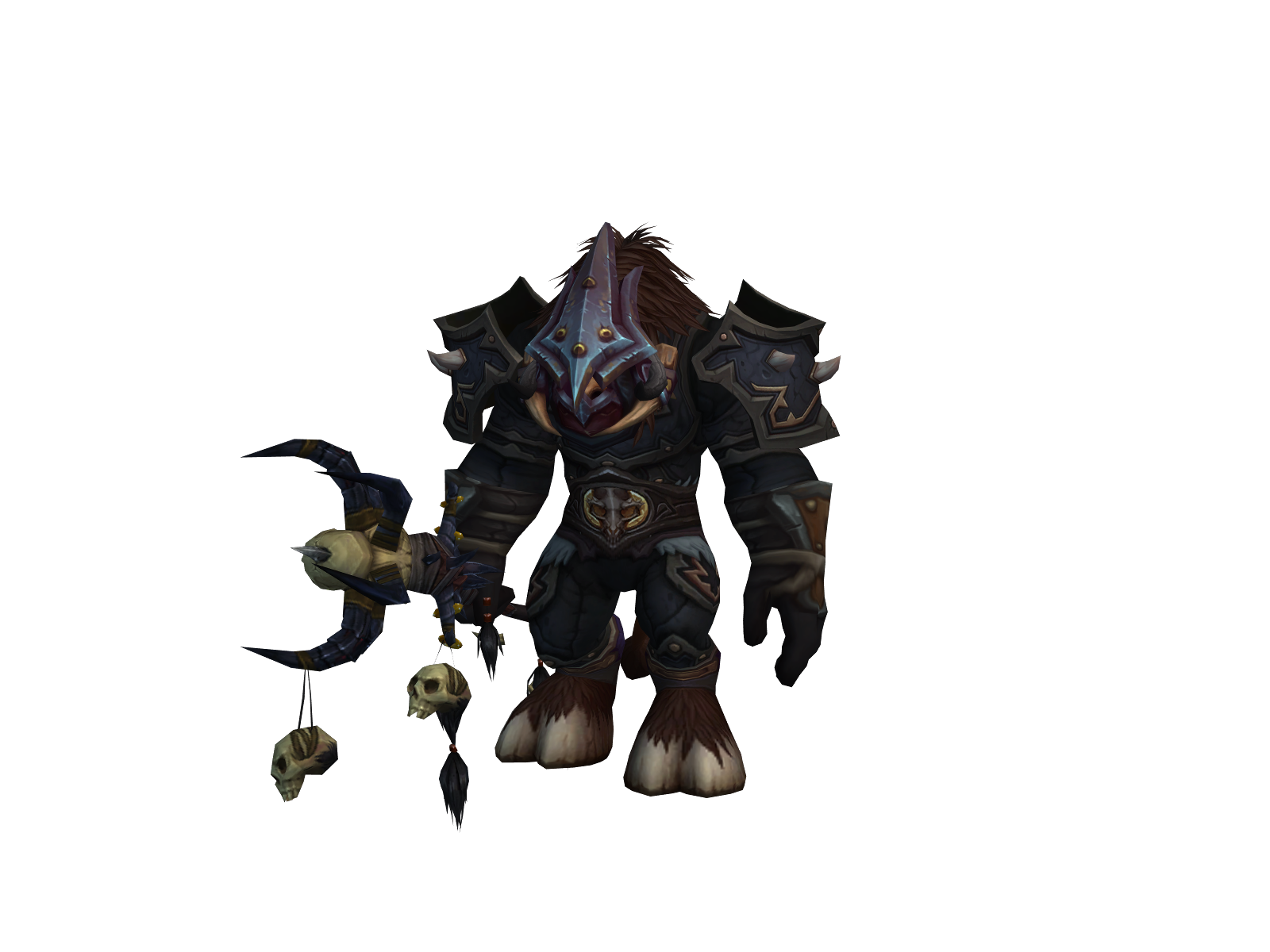 Bullcefalo 3D character render