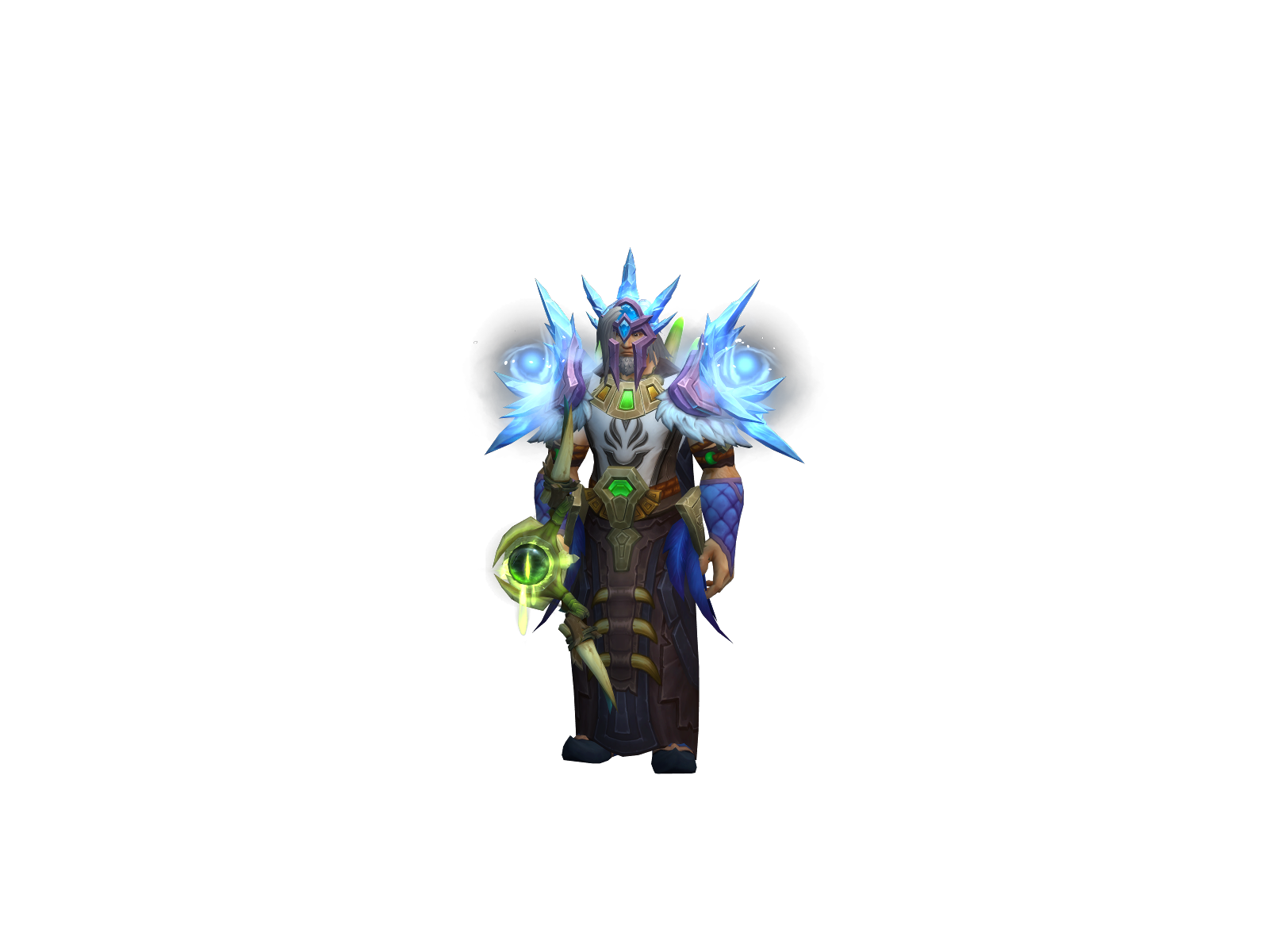 Rafmagician 3D character render