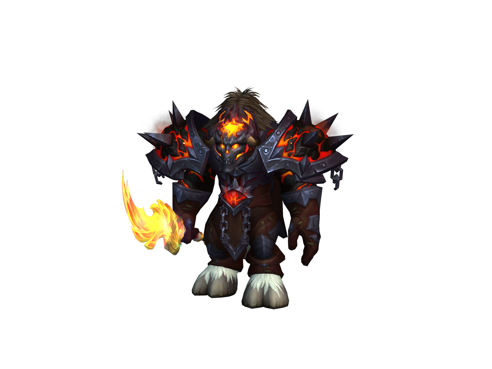 Yalled 3D character render