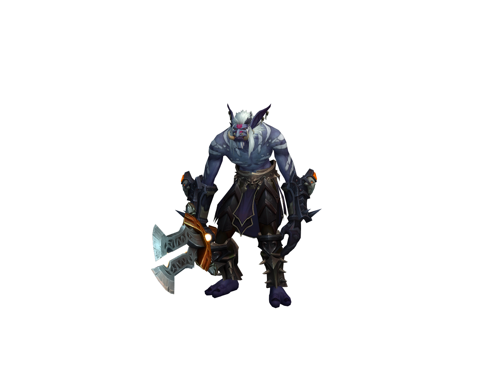 Baragan 3D character render