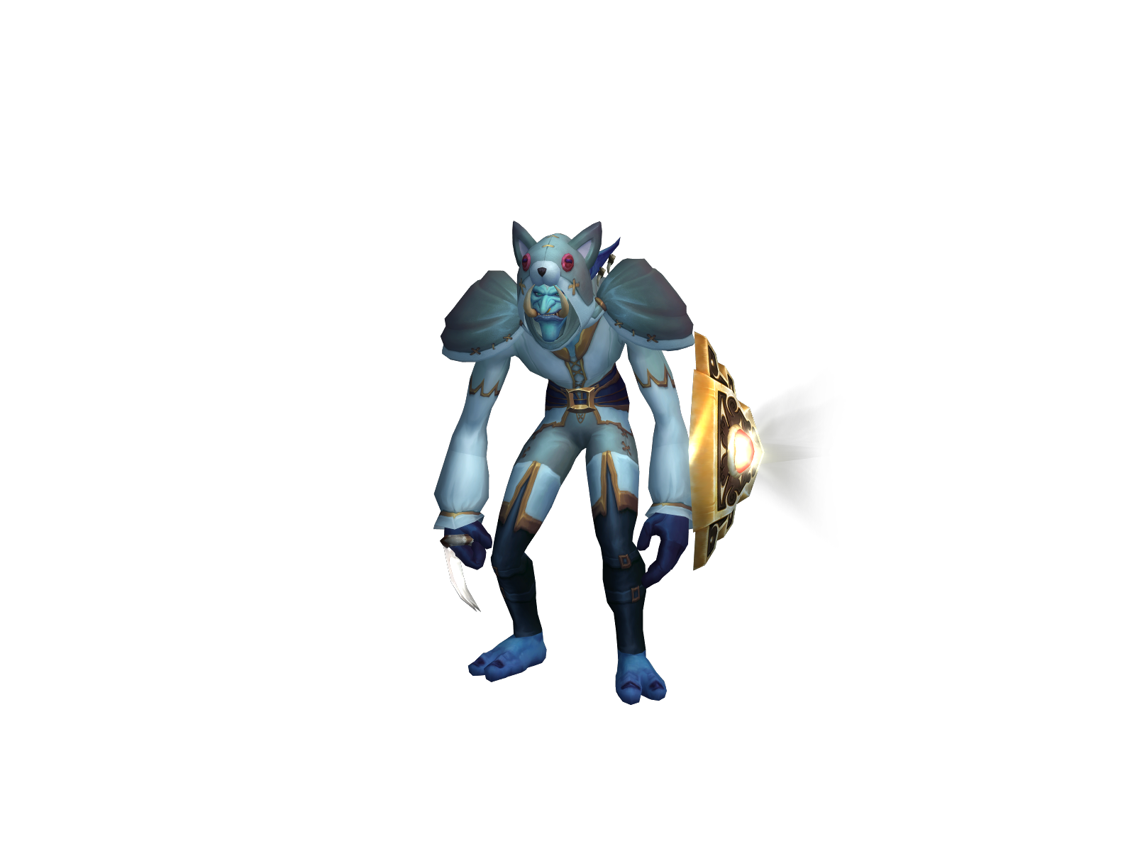 Hattøri 3D character render