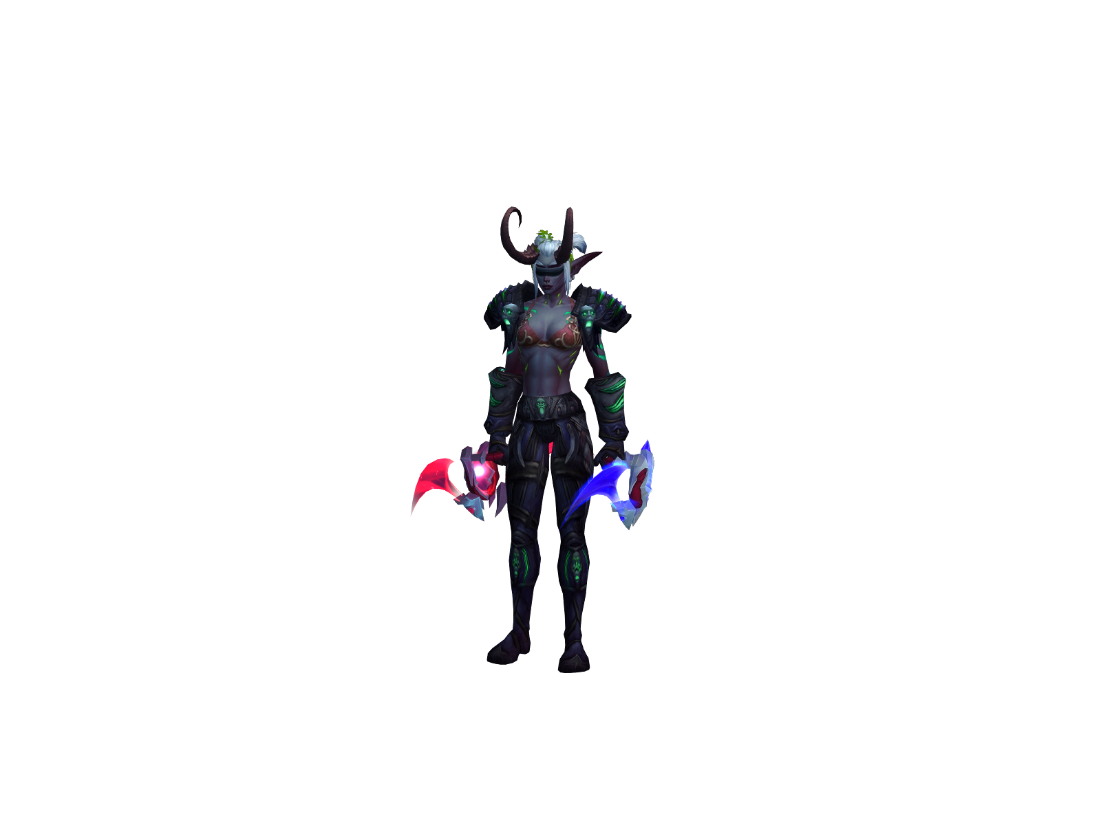 Rusback 3D character render