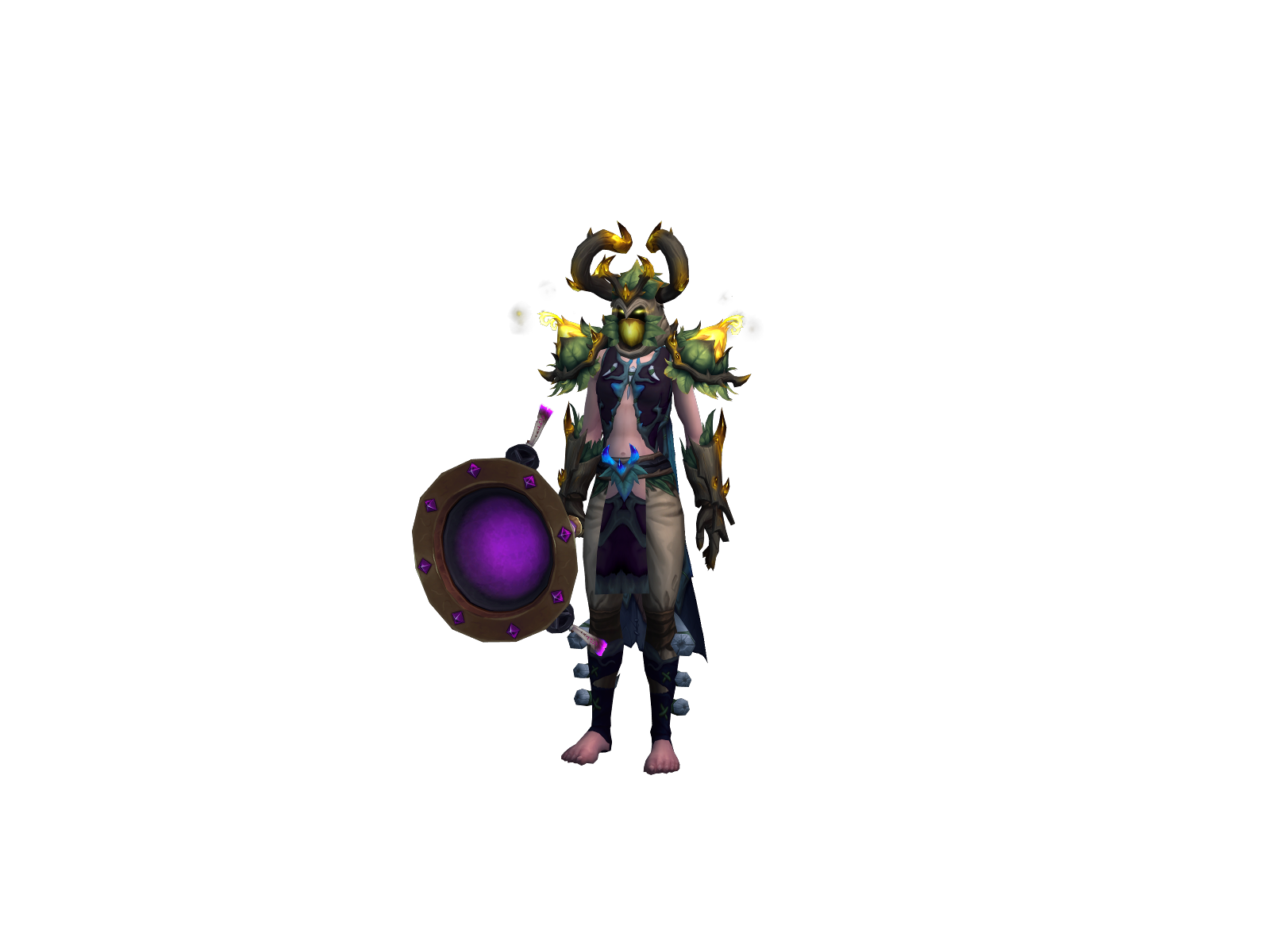 Skare 3D character render