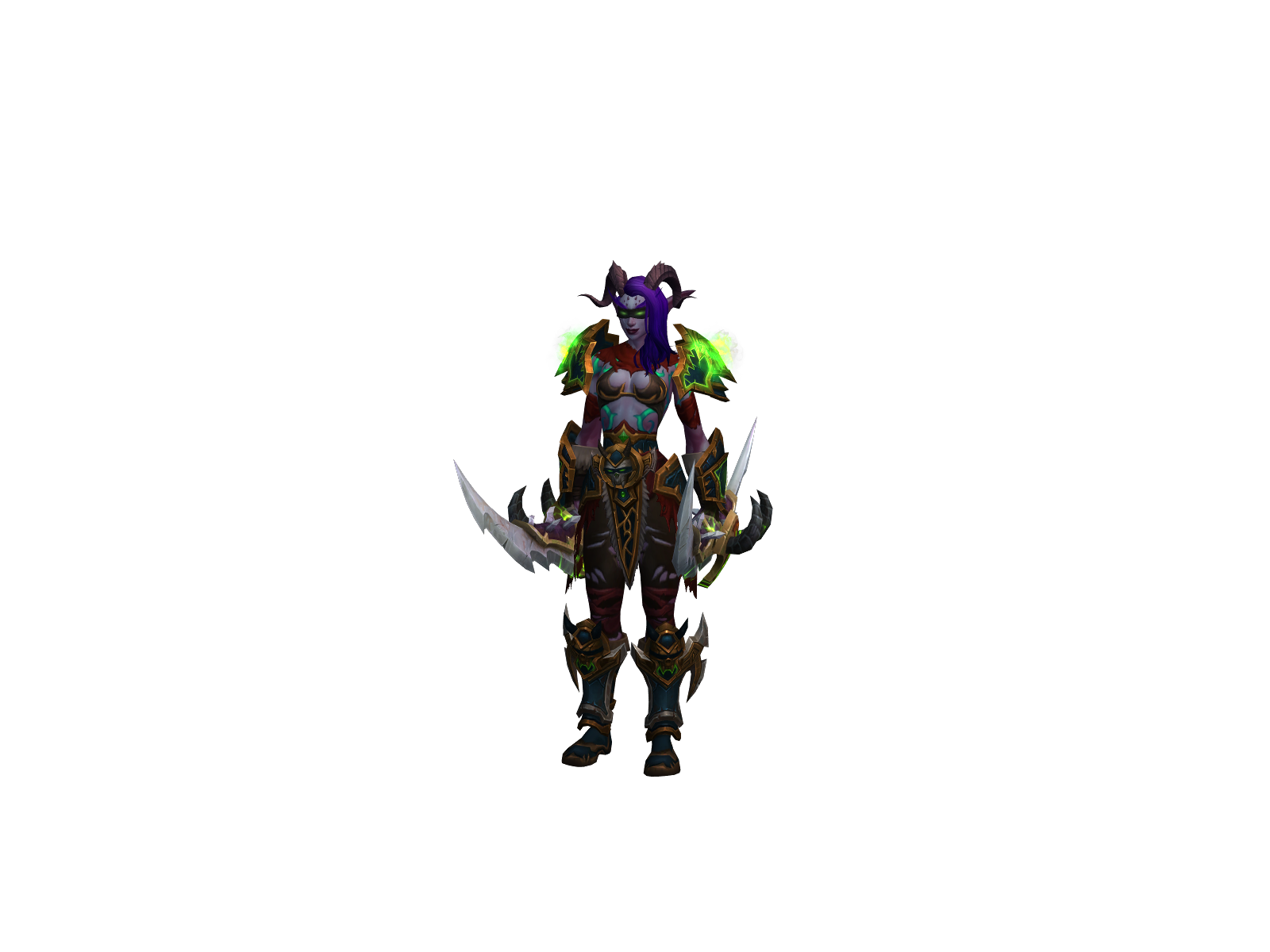 Aërith 3D character render