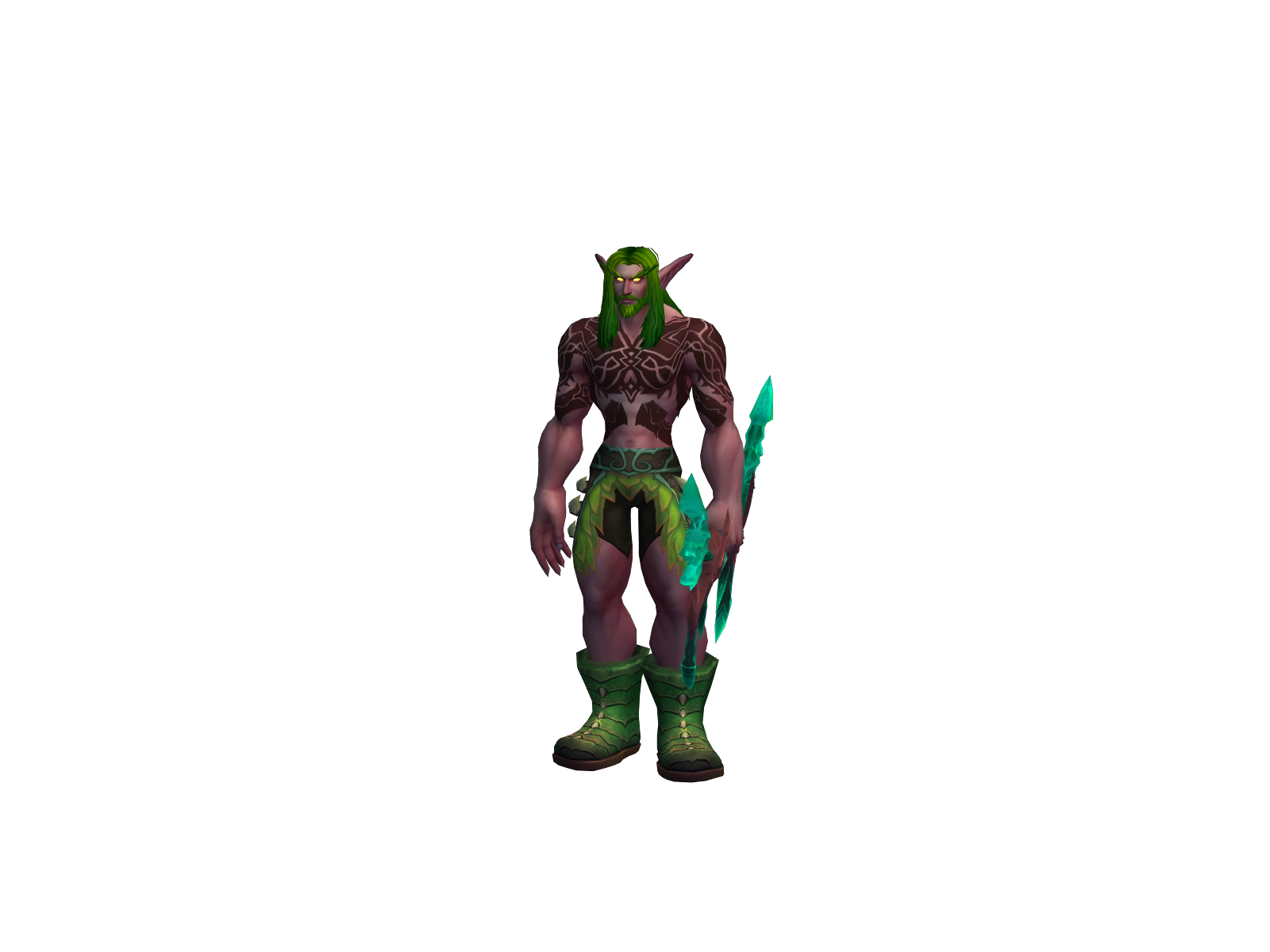 Natam 3D character render