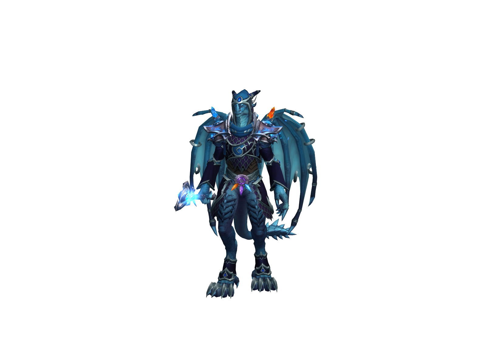 Baurong 3D character render