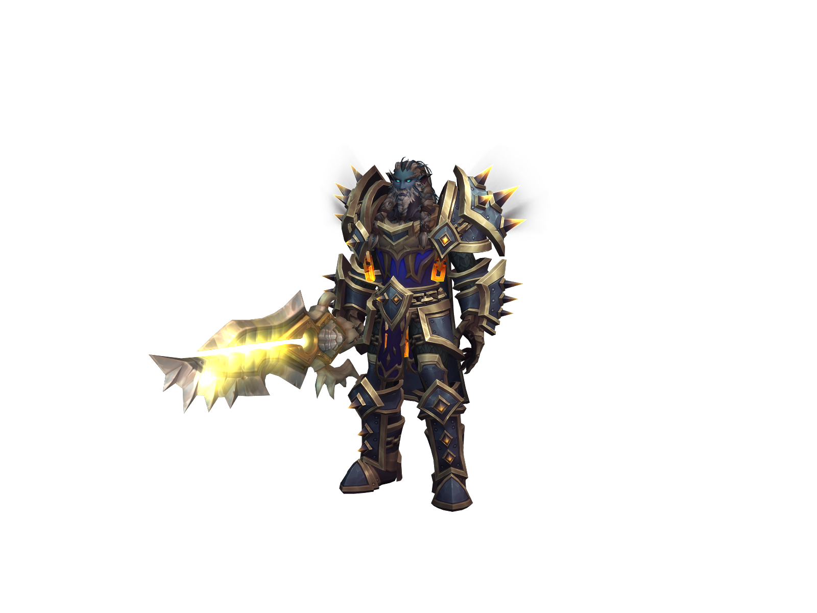 Zurah 3D character render