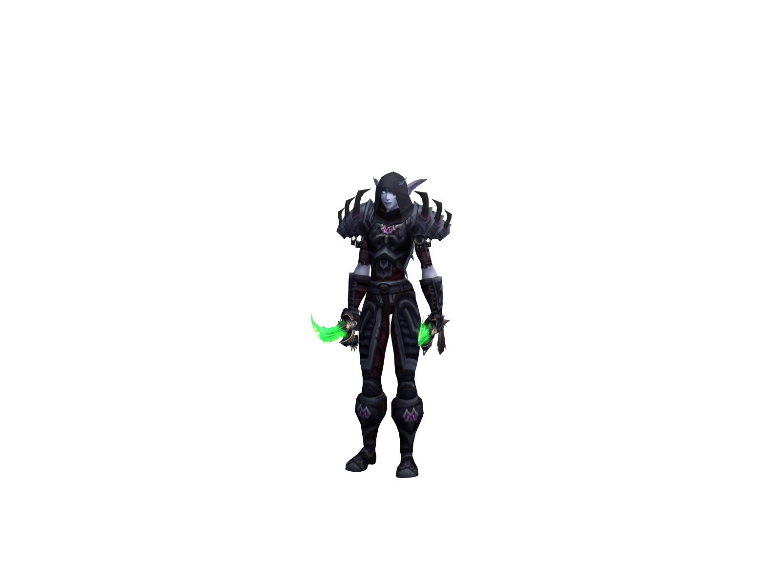 Malícia 3D character render