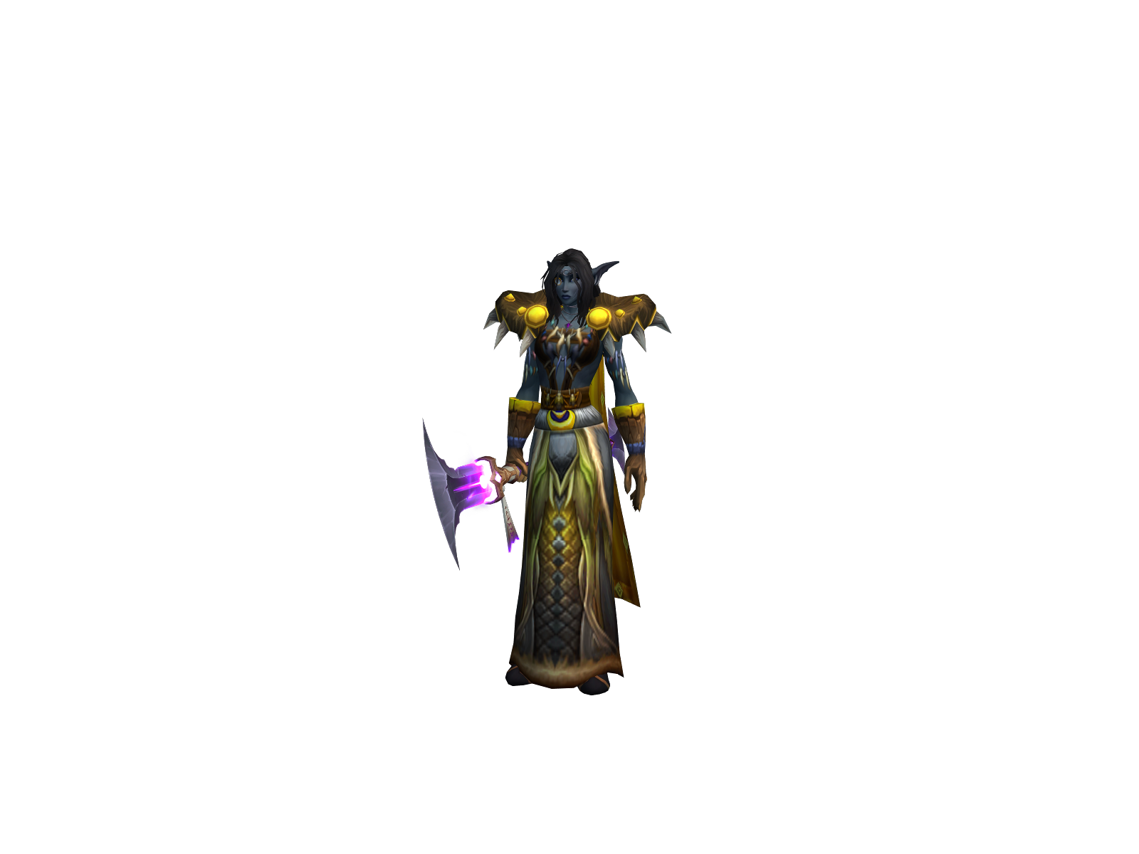 Druidanagle 3D character render
