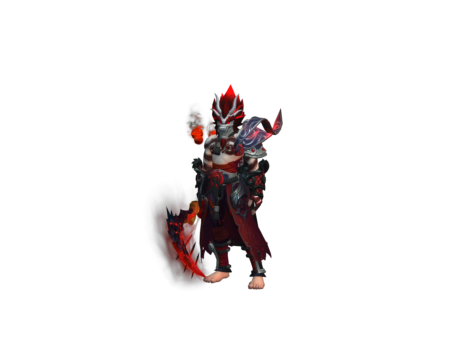 Henshi 3D character render