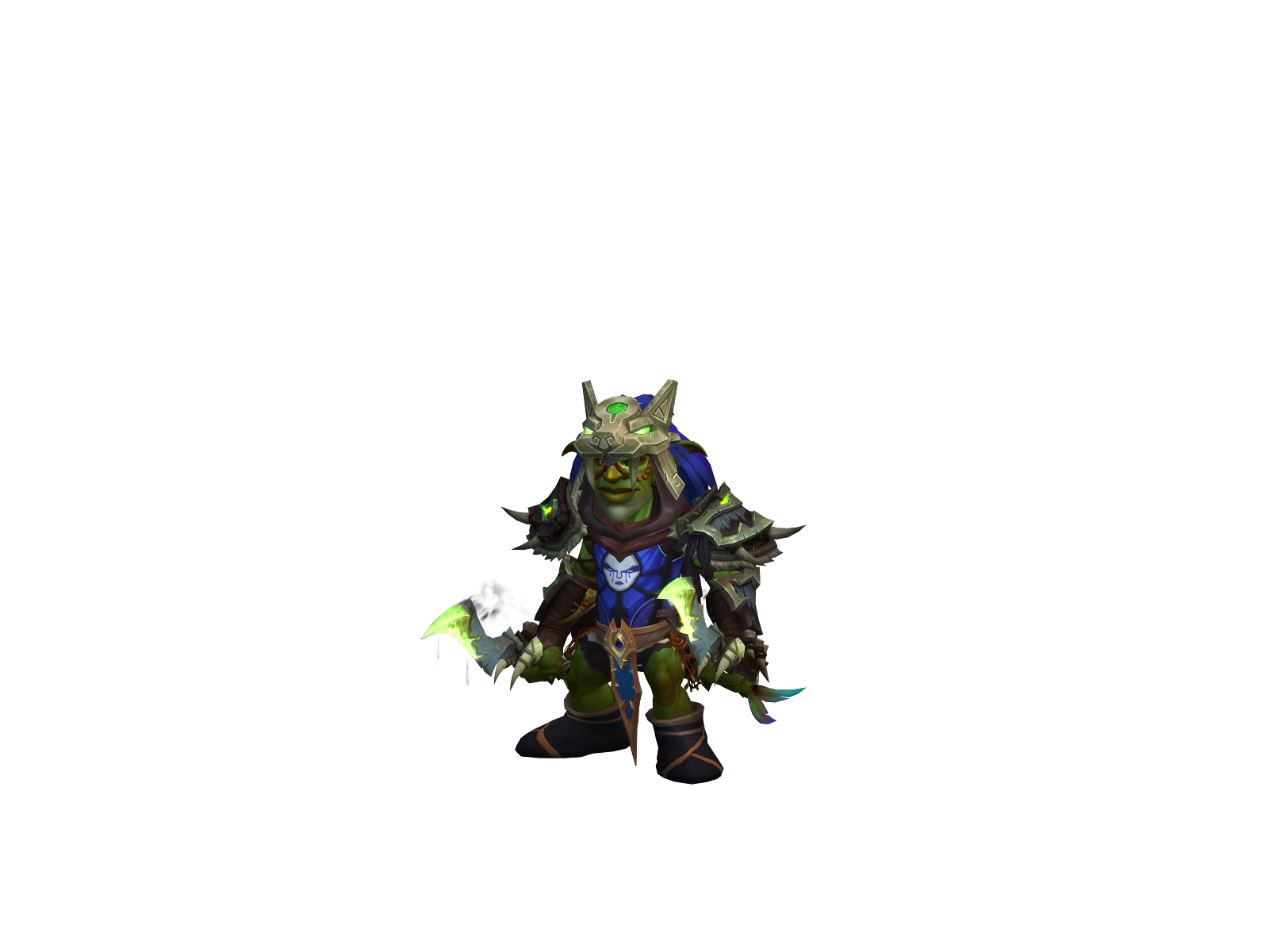 Rhugaul 3D character render