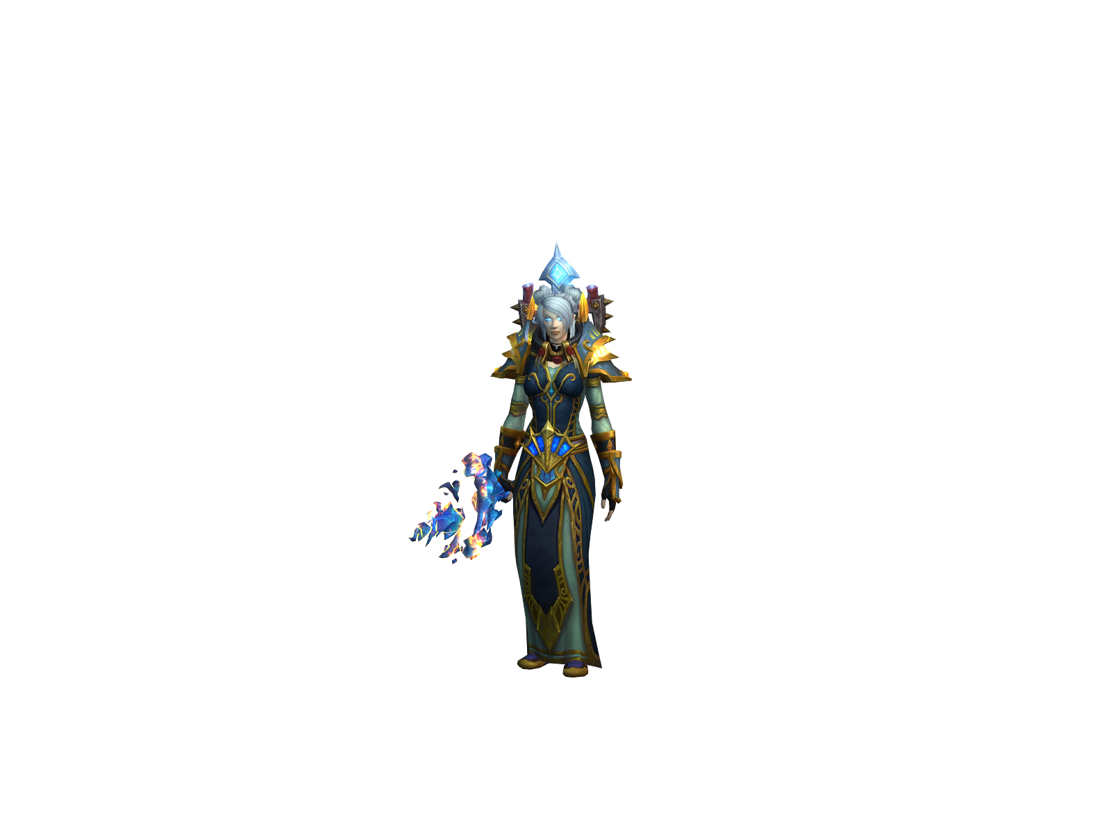 Mouvirooth 3D character render