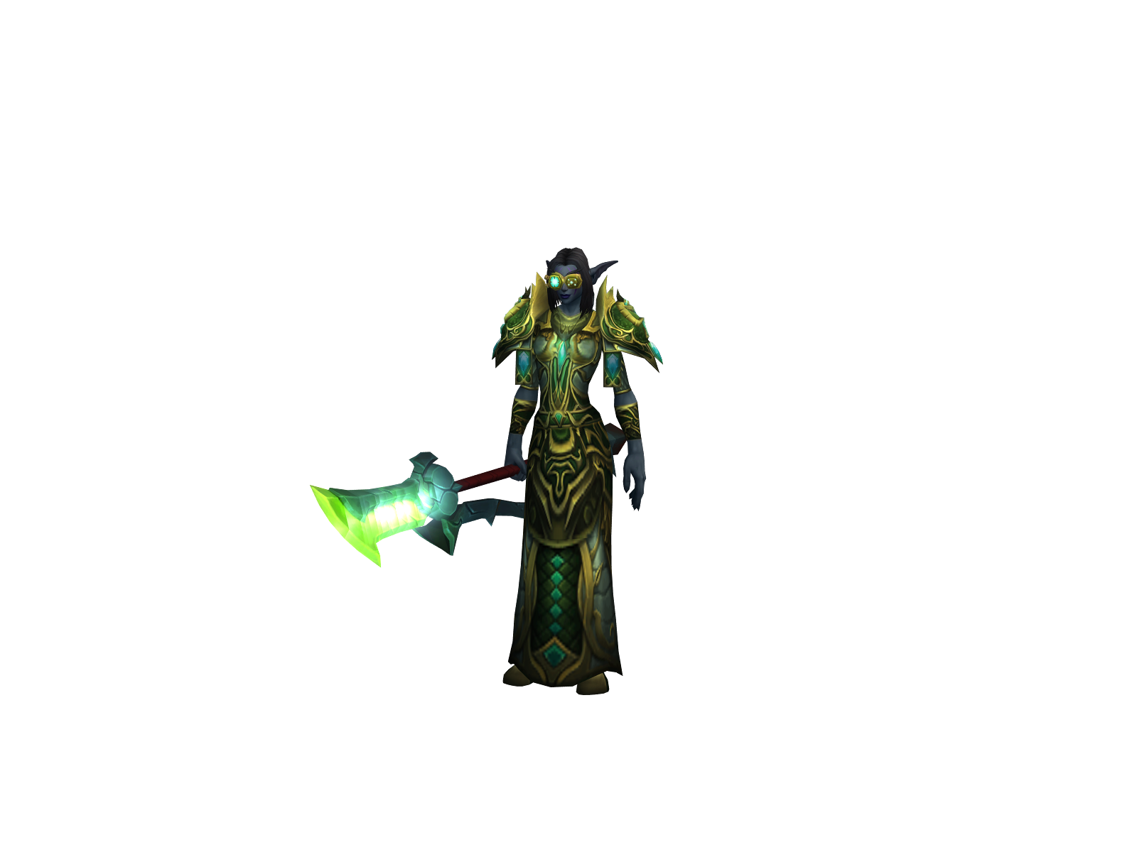 Nabî 3D character render