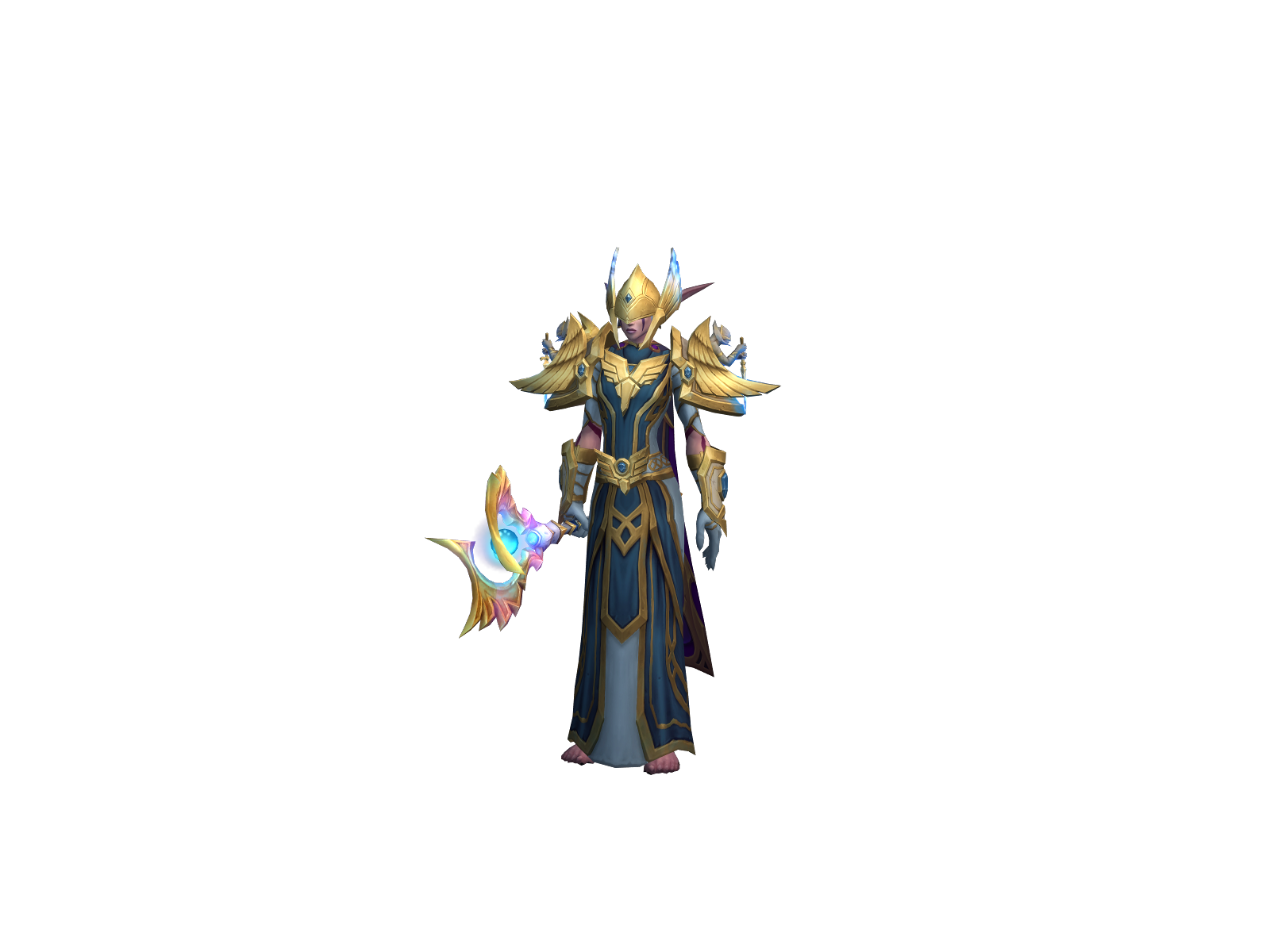 Teryna 3D character render