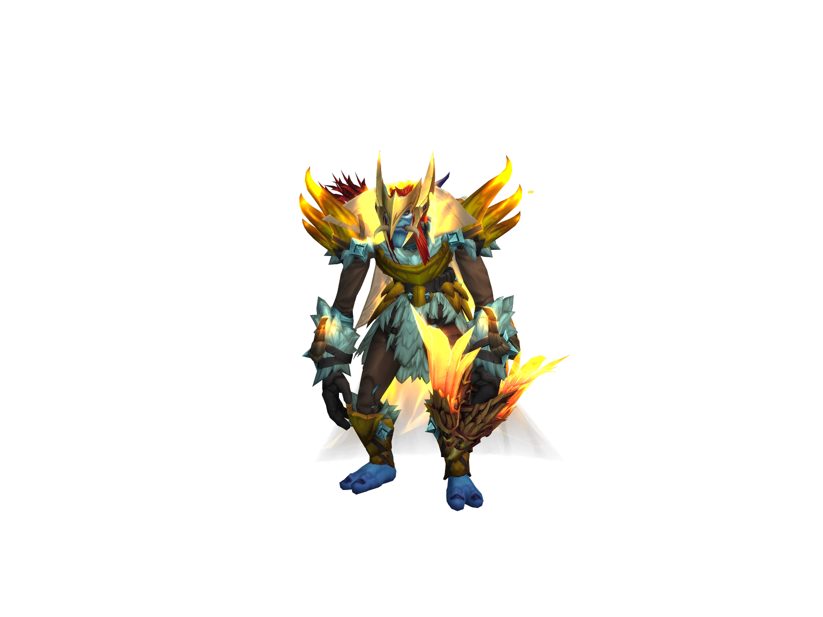 Traçante 3D character render