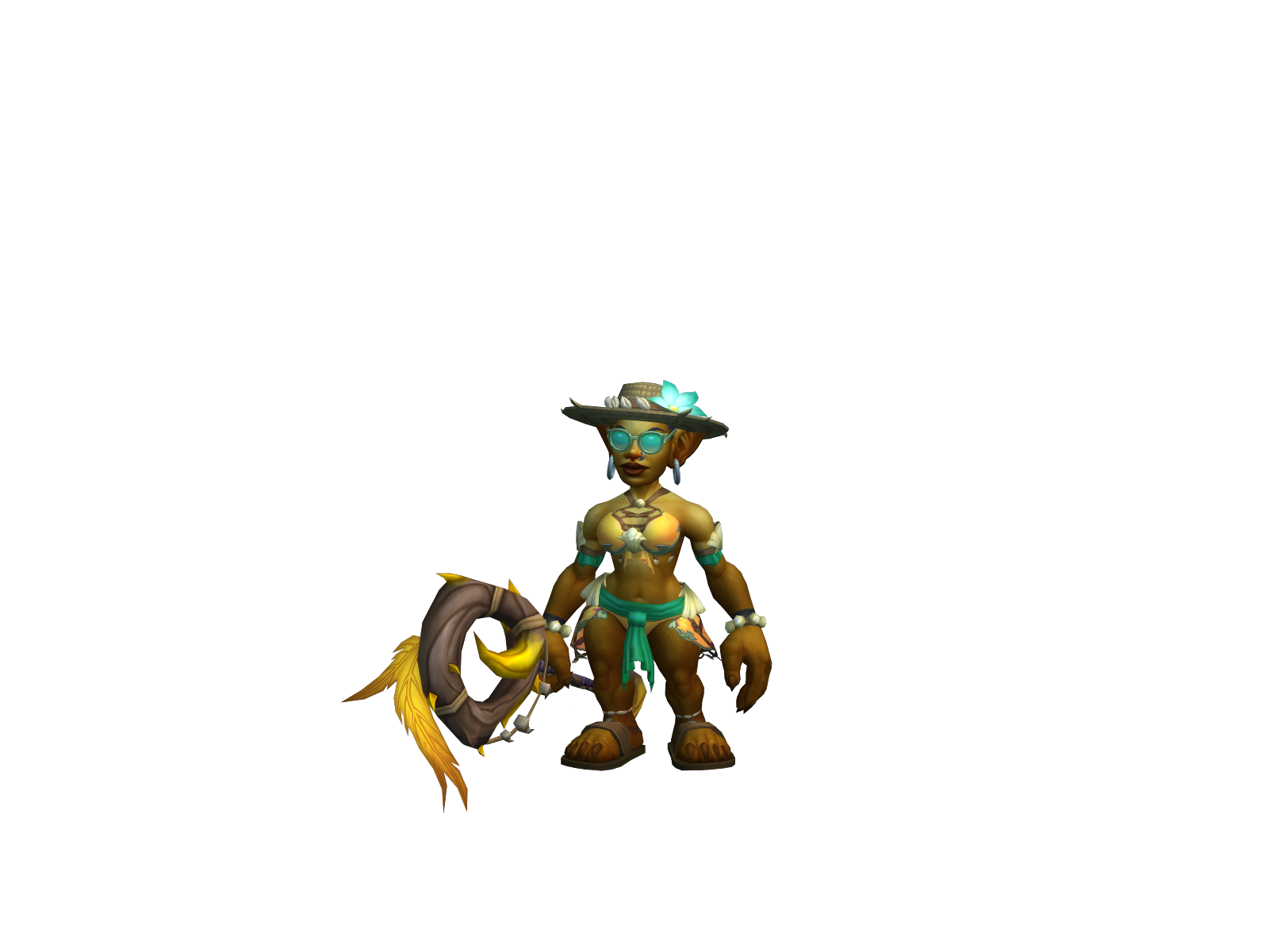 Zaynab 3D character render