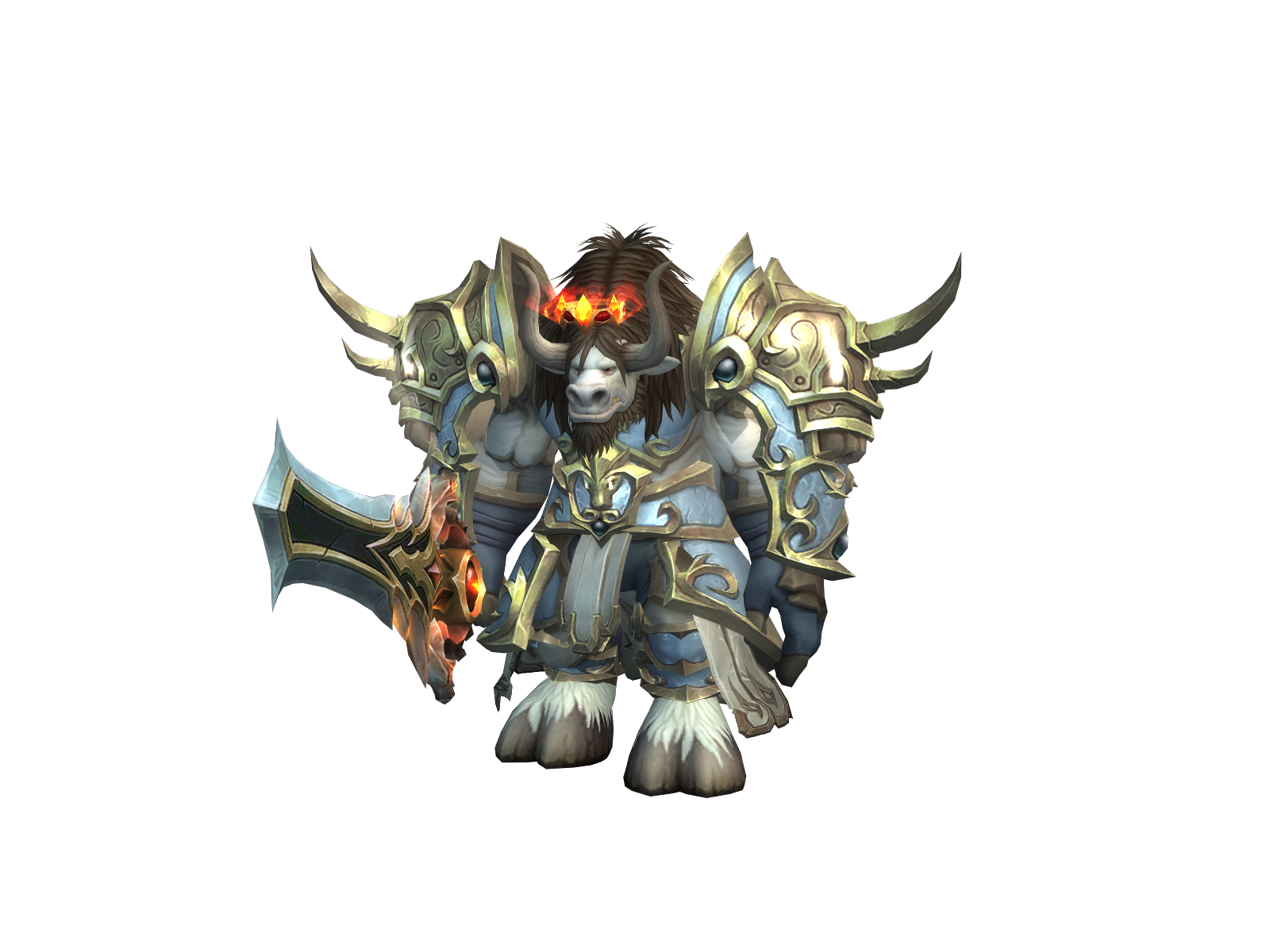 Chrestus 3D character render