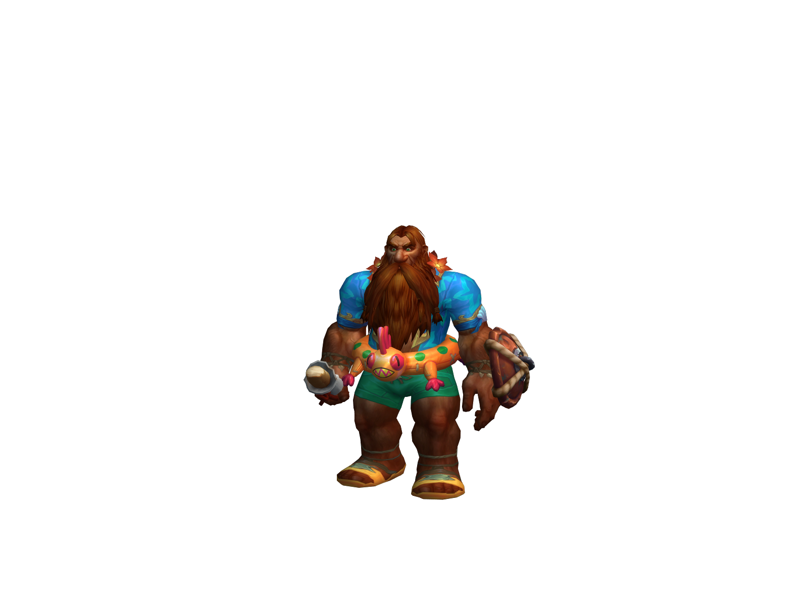 Phillipglass 3D character render