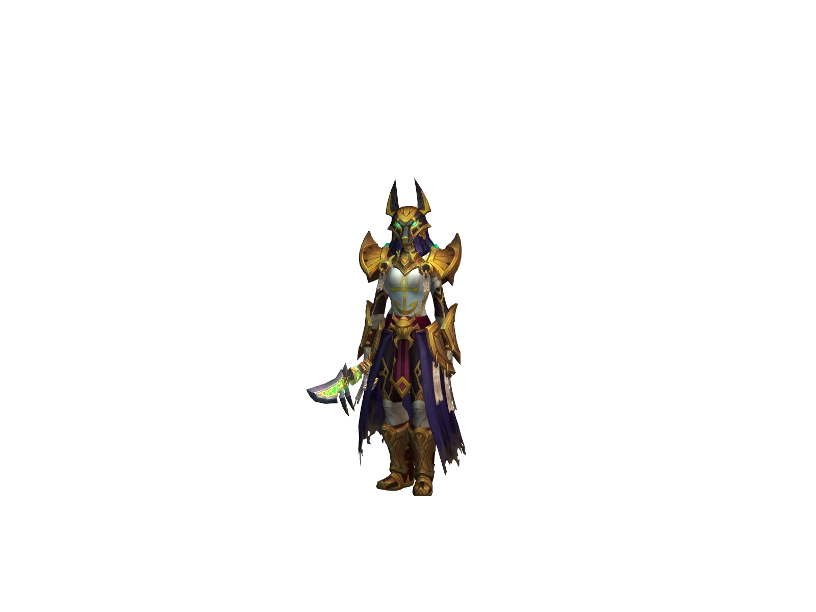 Wskrhunter 3D character render