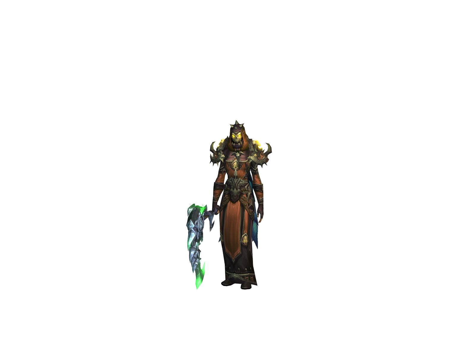 Notflyra 3D character render