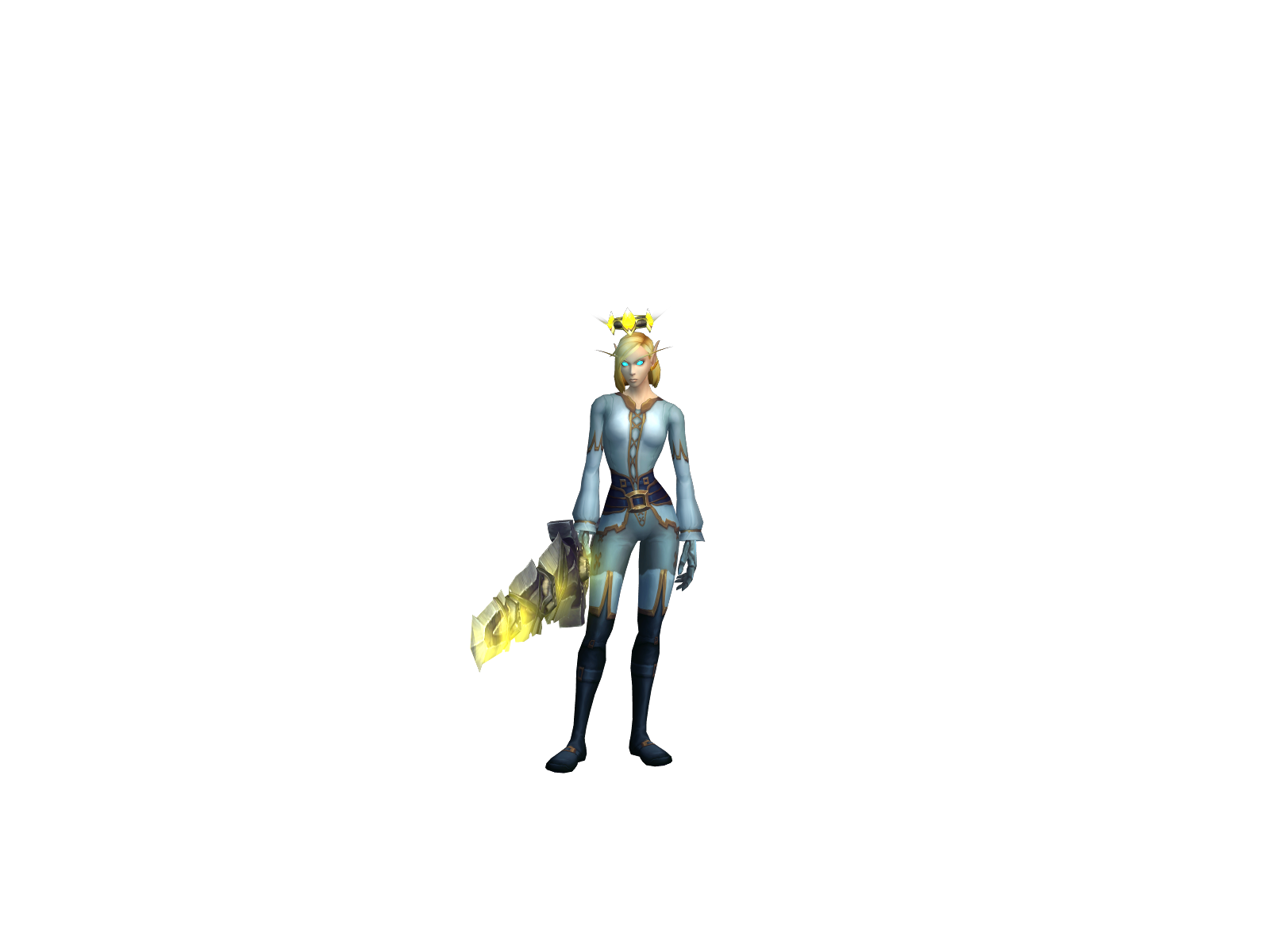 Solara 3D character render