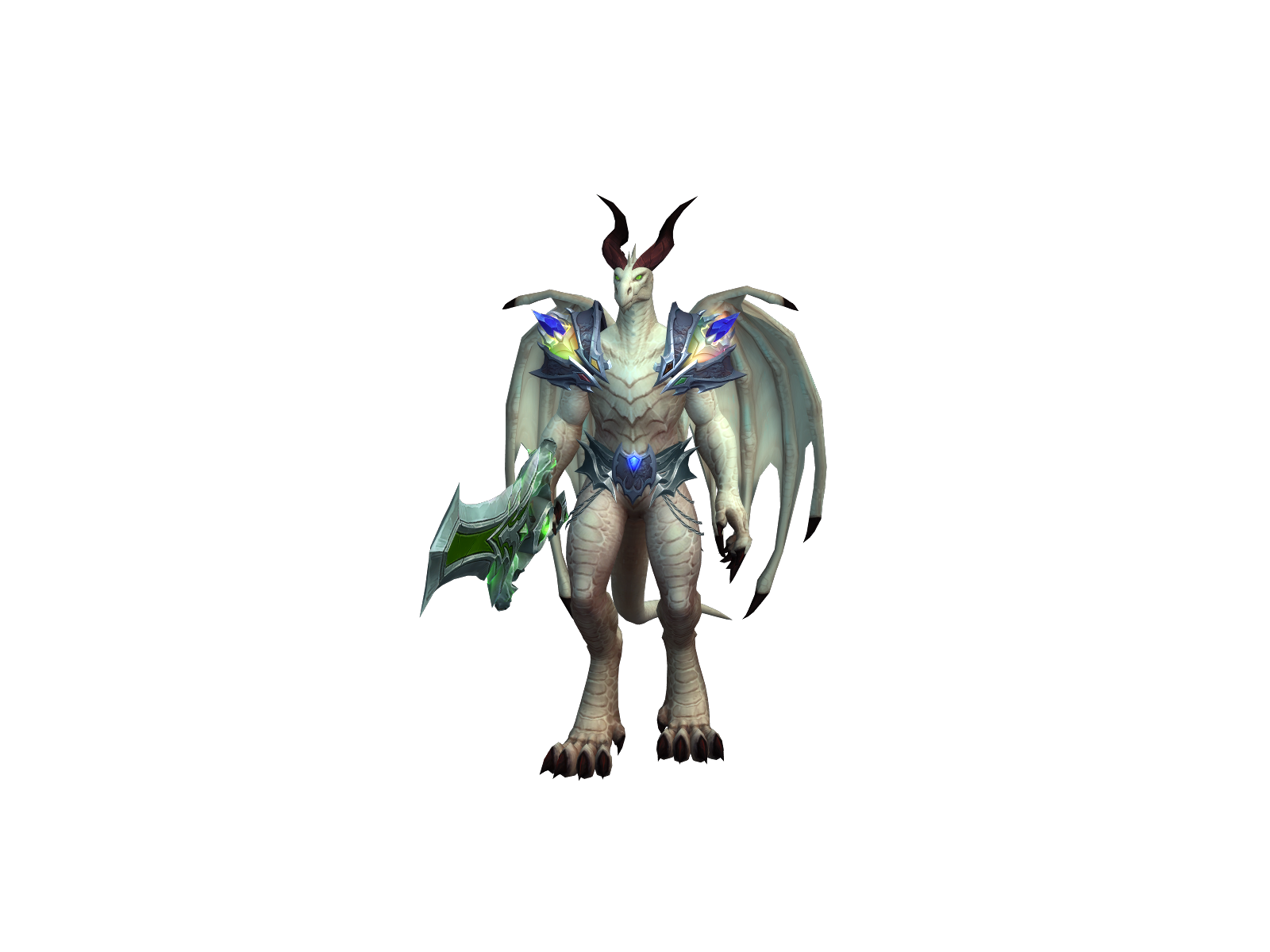 Antislow 3D character render