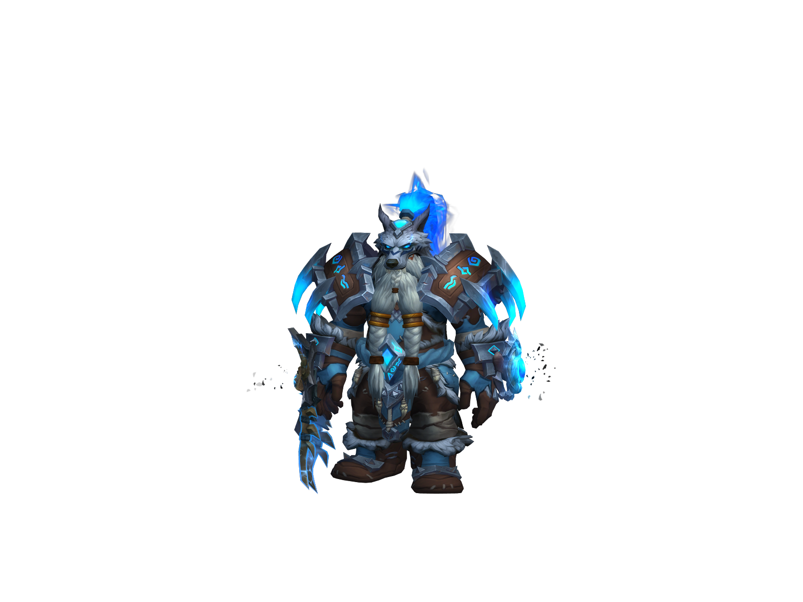 Shakhyro 3D character render
