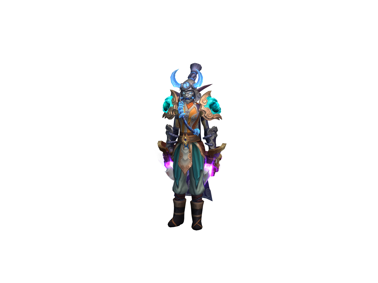 Alémparaiba 3D character render