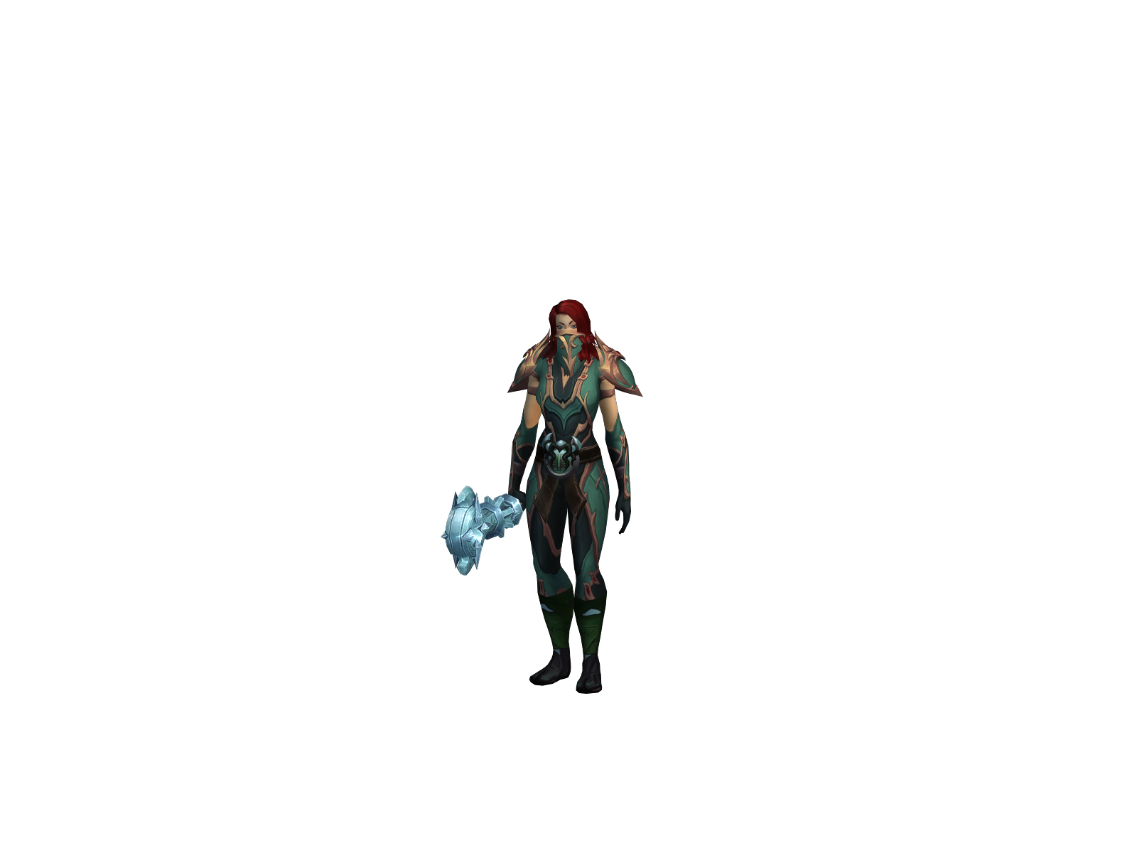 Onlyonechi 3D character render