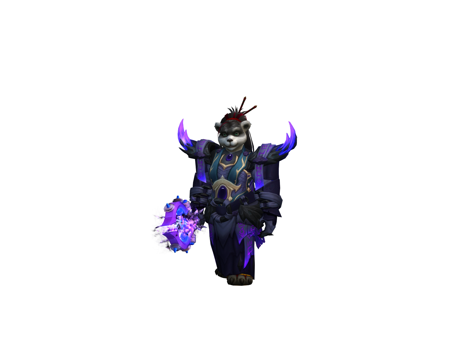Poksty 3D character render
