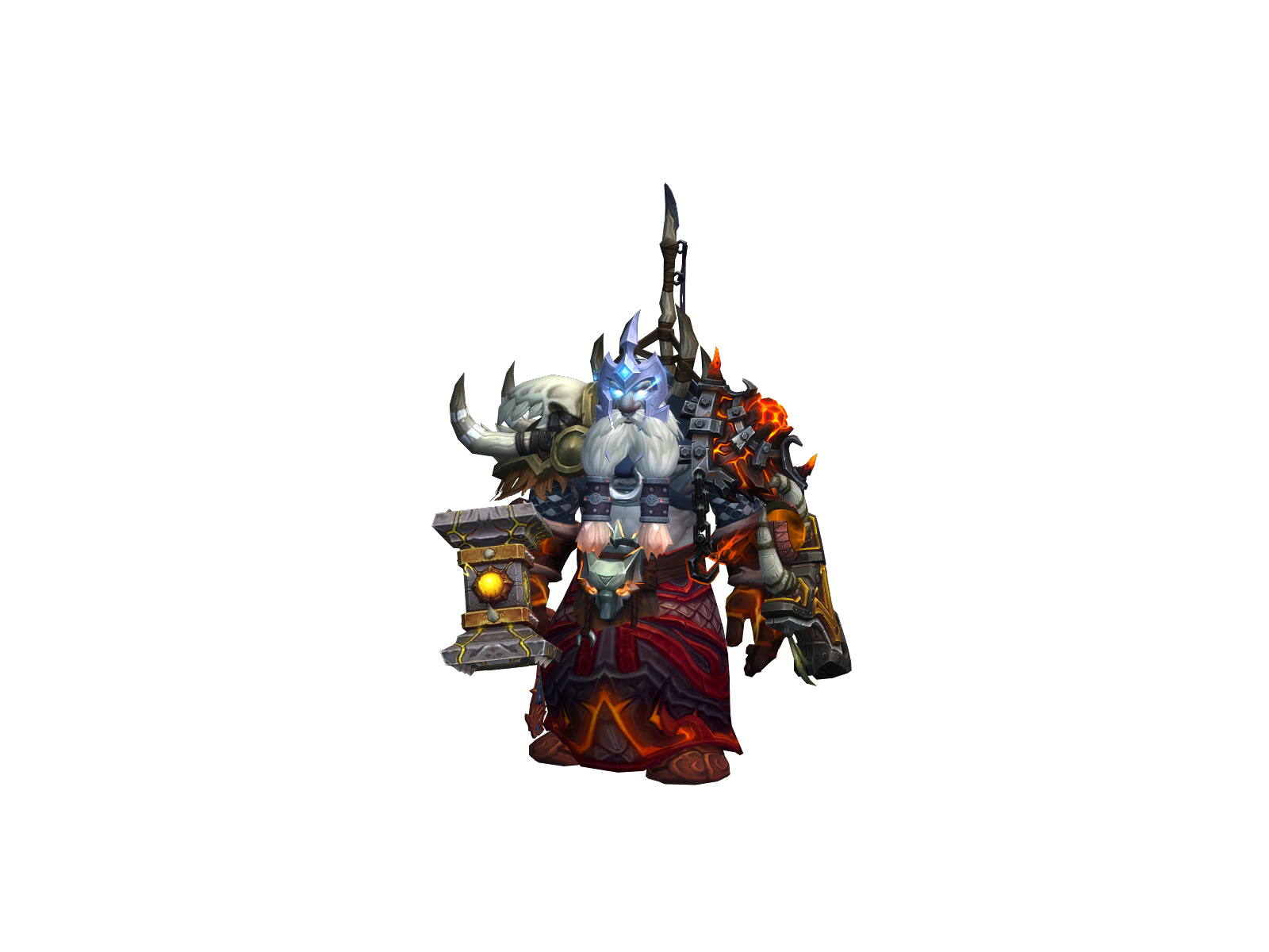 Brecken 3D character render