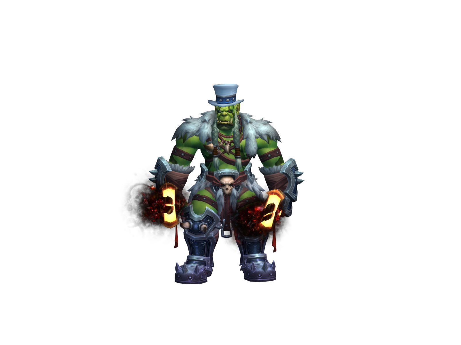 Umokh 3D character render