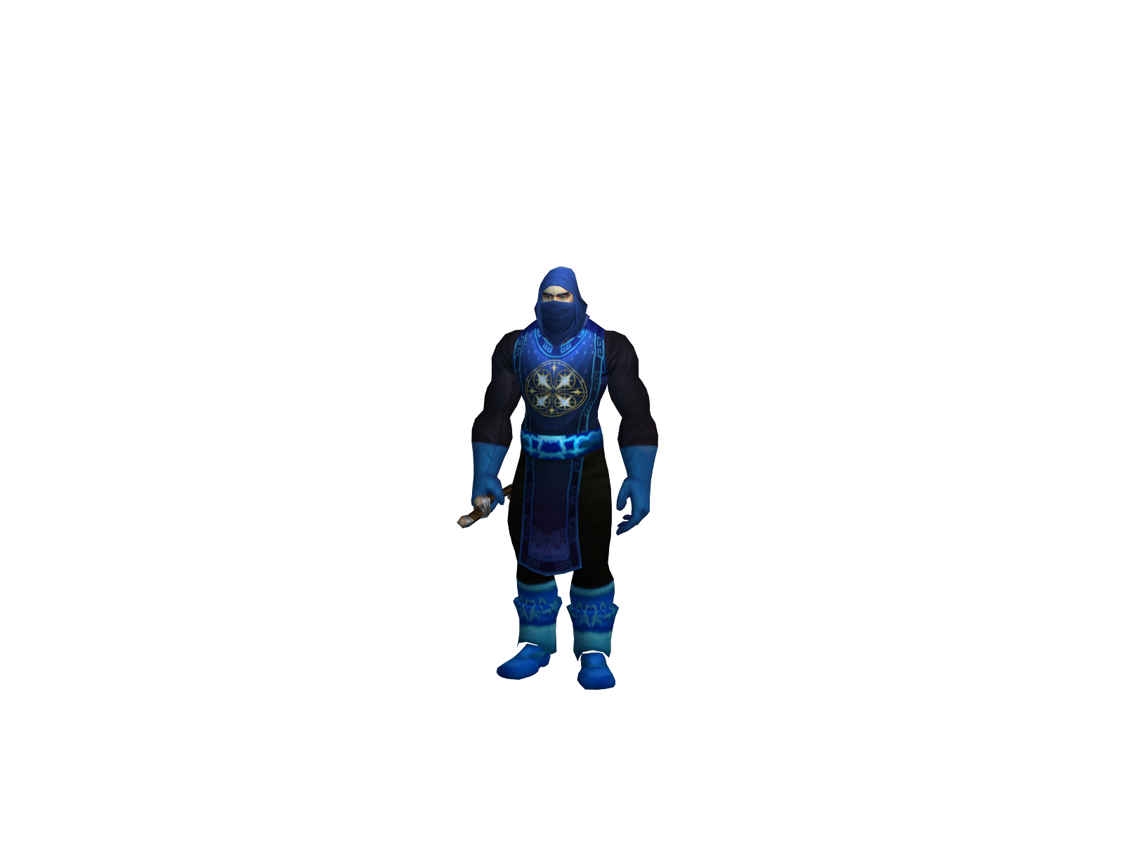 Coldsnake 3D character render