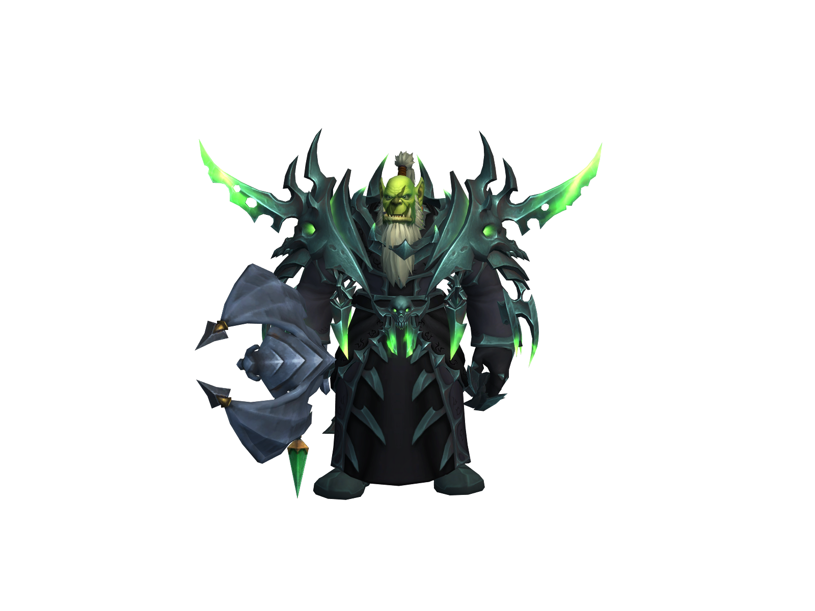 Urlock 3D character render