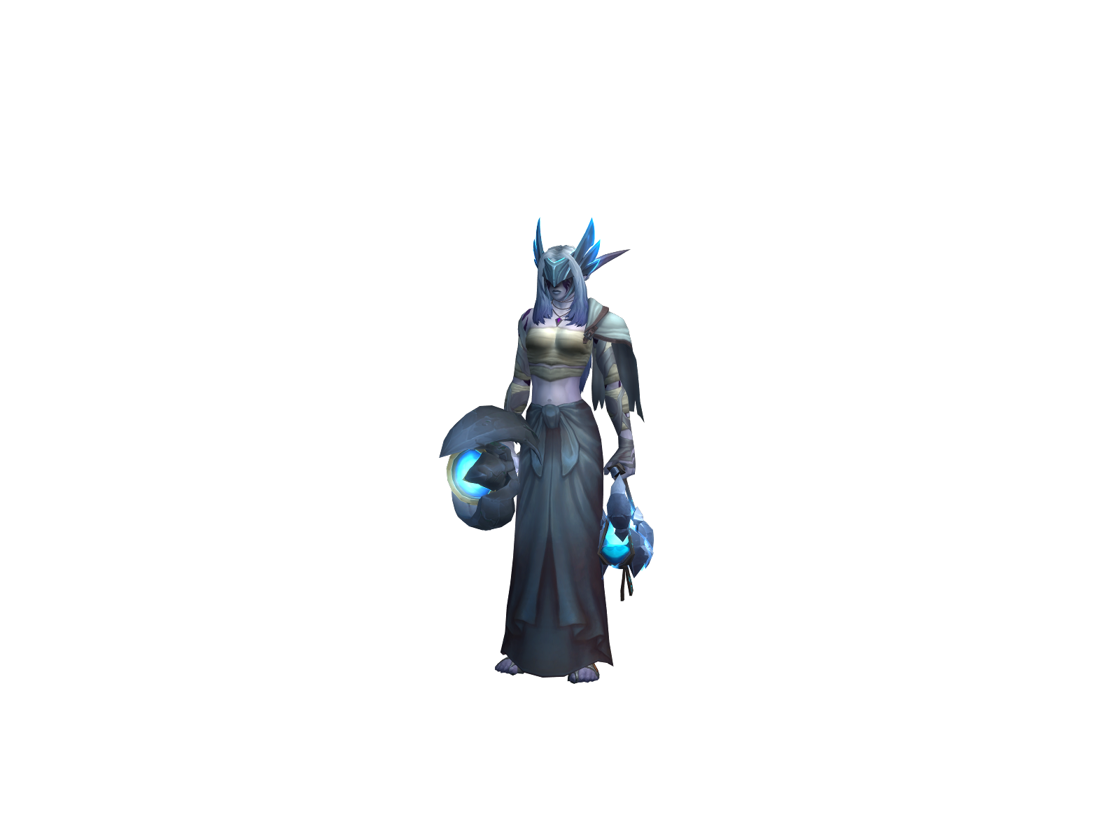 Akahna 3D character render