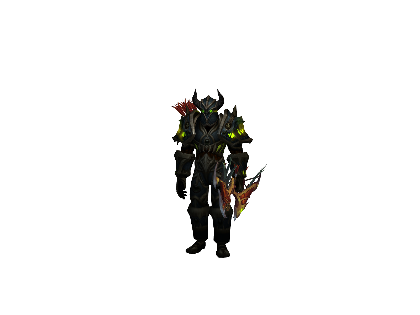 Darrkarrow 3D character render