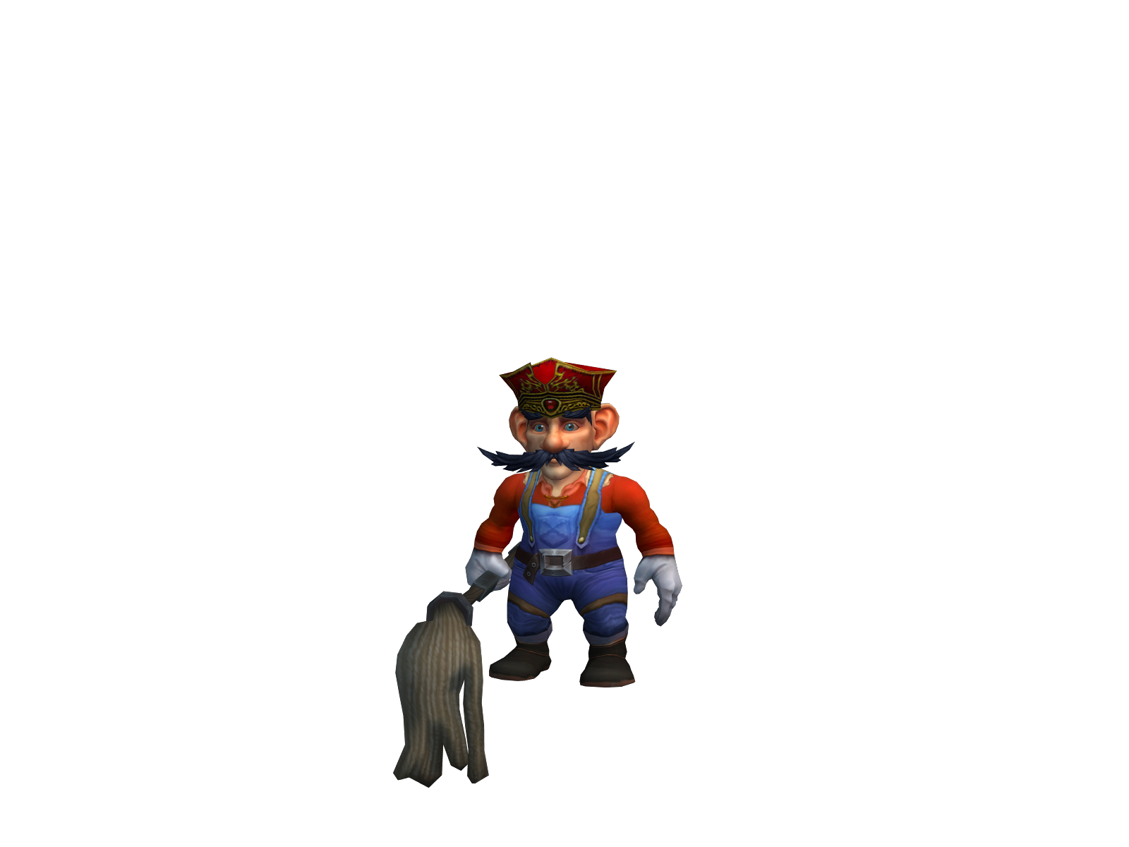 Marîo 3D character render