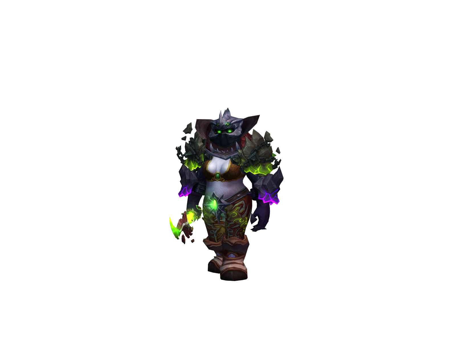 Destra 3D character render