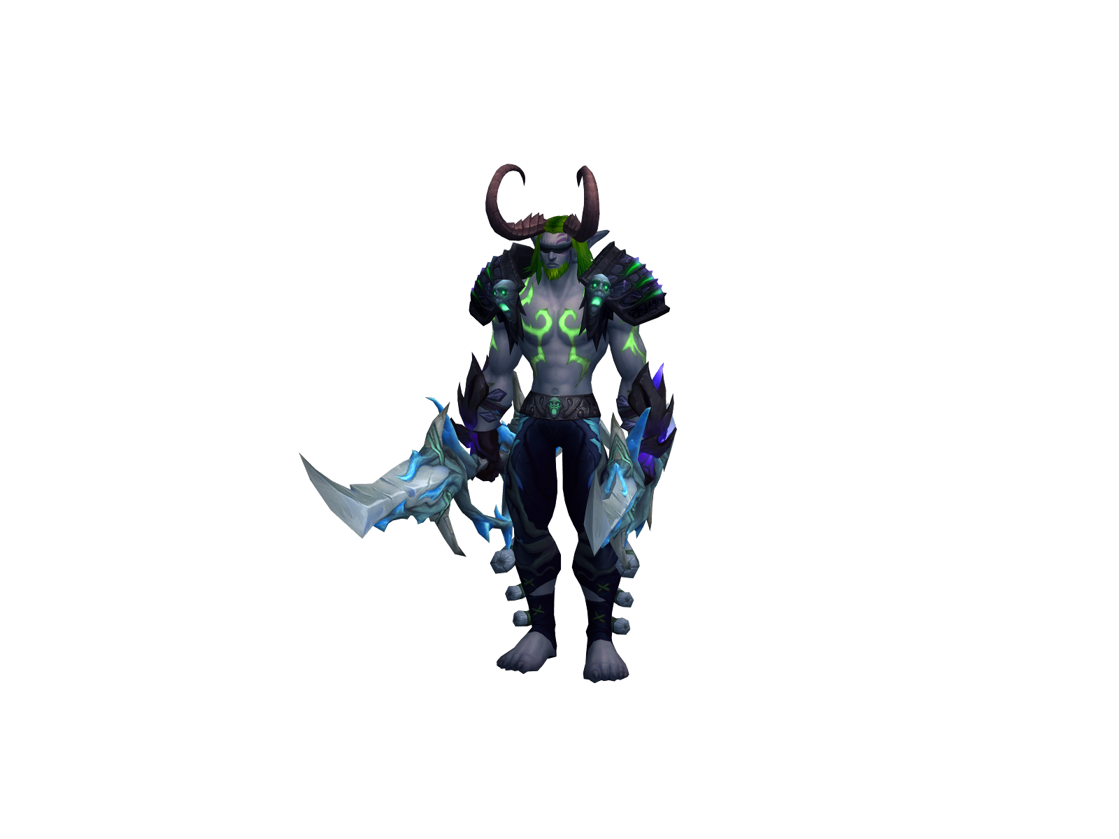 Makah 3D character render